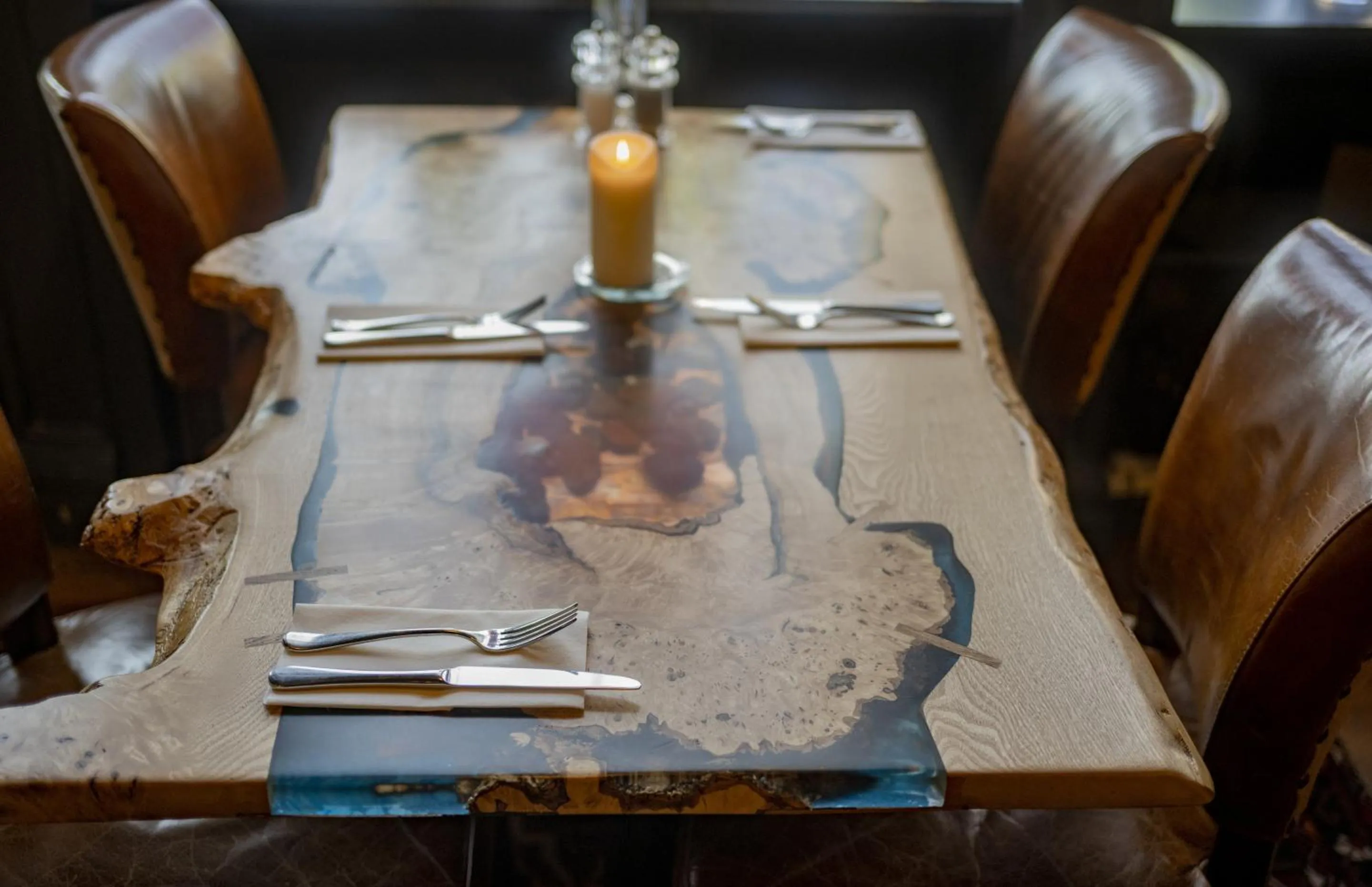 Dining area in Black Bull