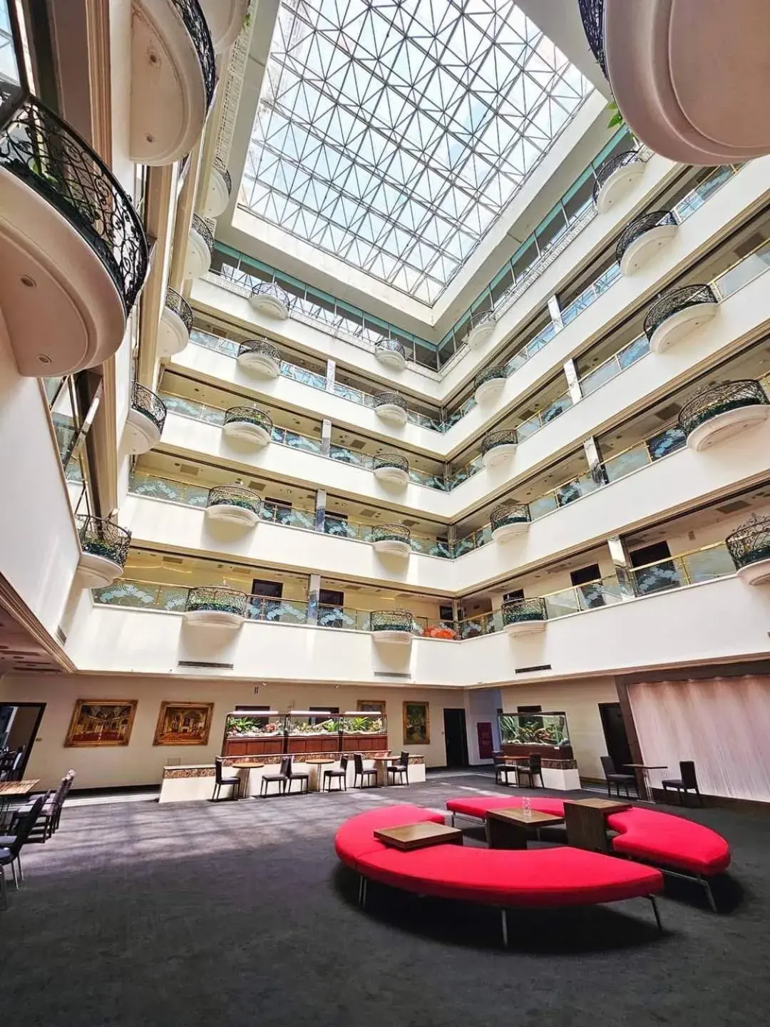 Seating area in Yoai Hotel