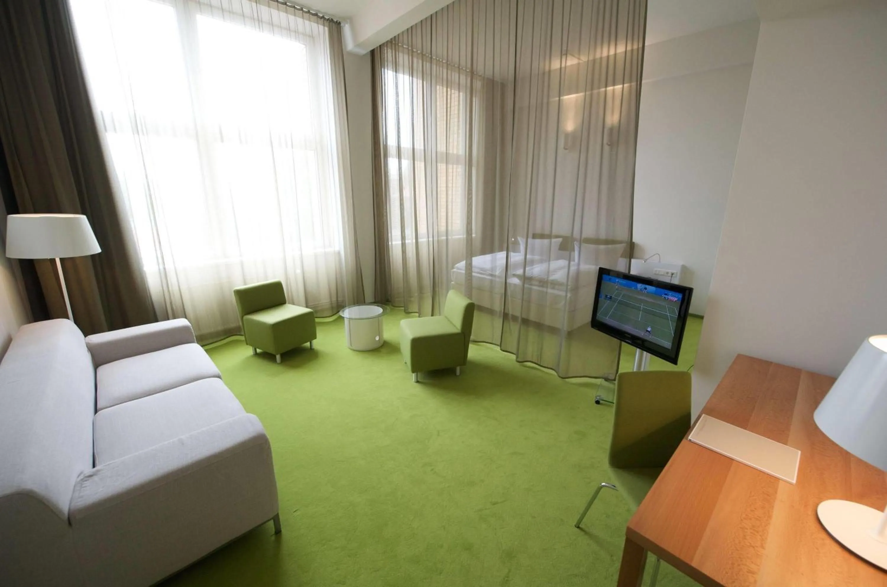 Photo of the whole room in Wyndham Garden Berlin Mitte