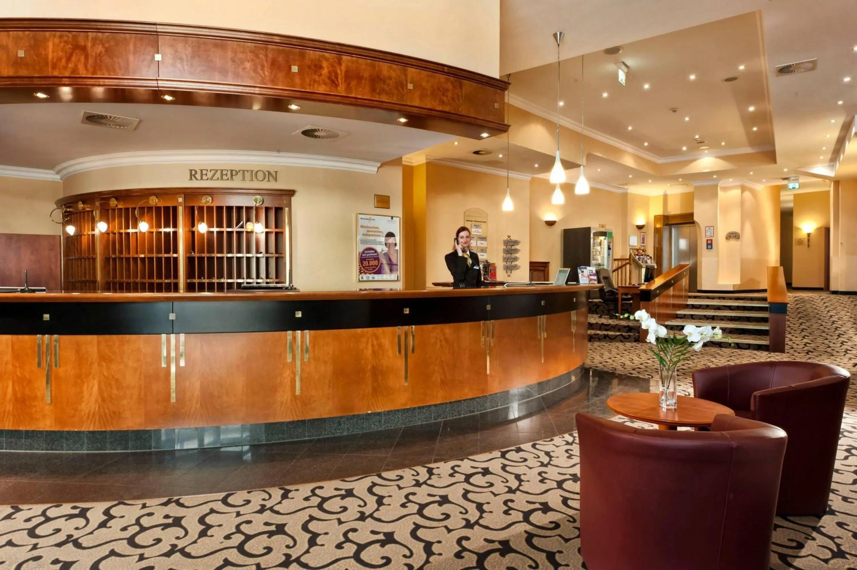 Lobby or reception in Wyndham Garden Berlin Mitte