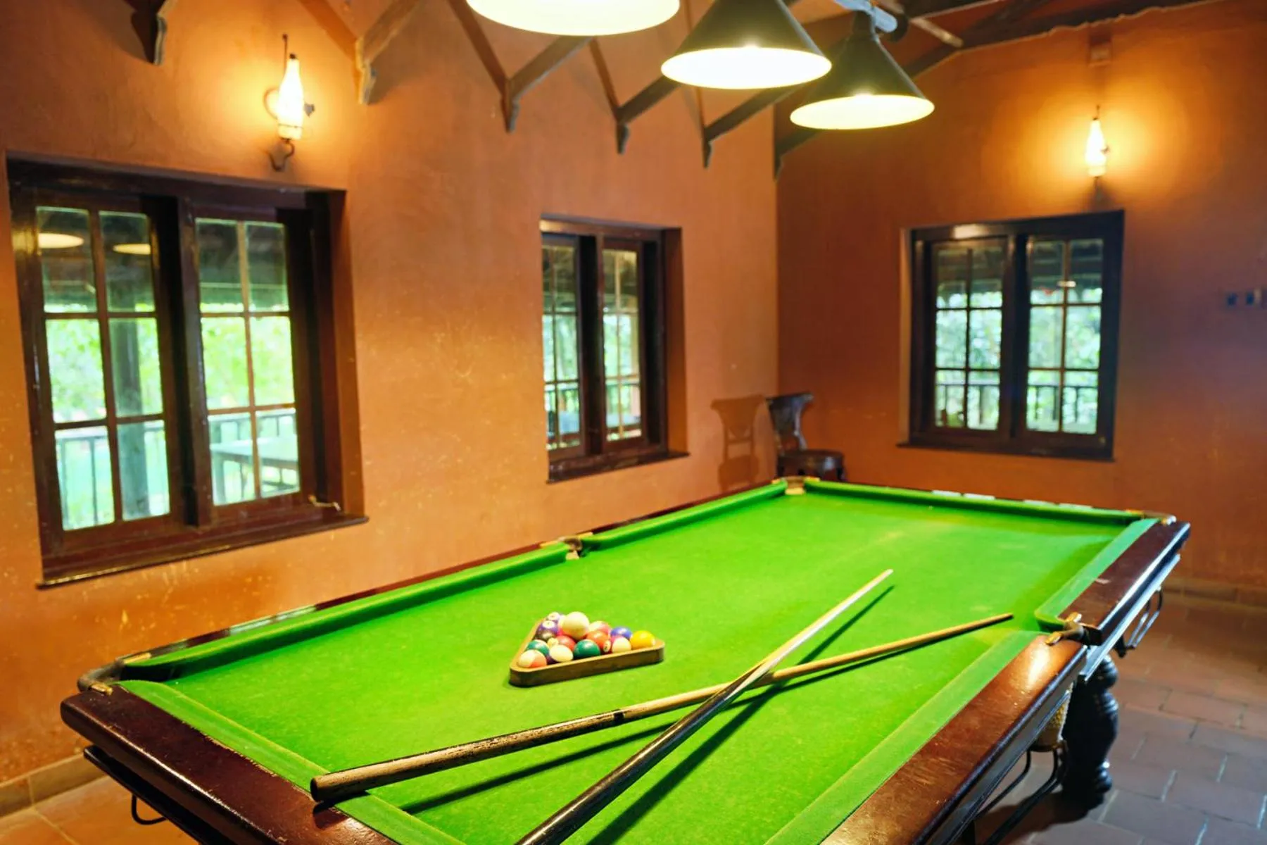 Billiard in Vythiri Resort