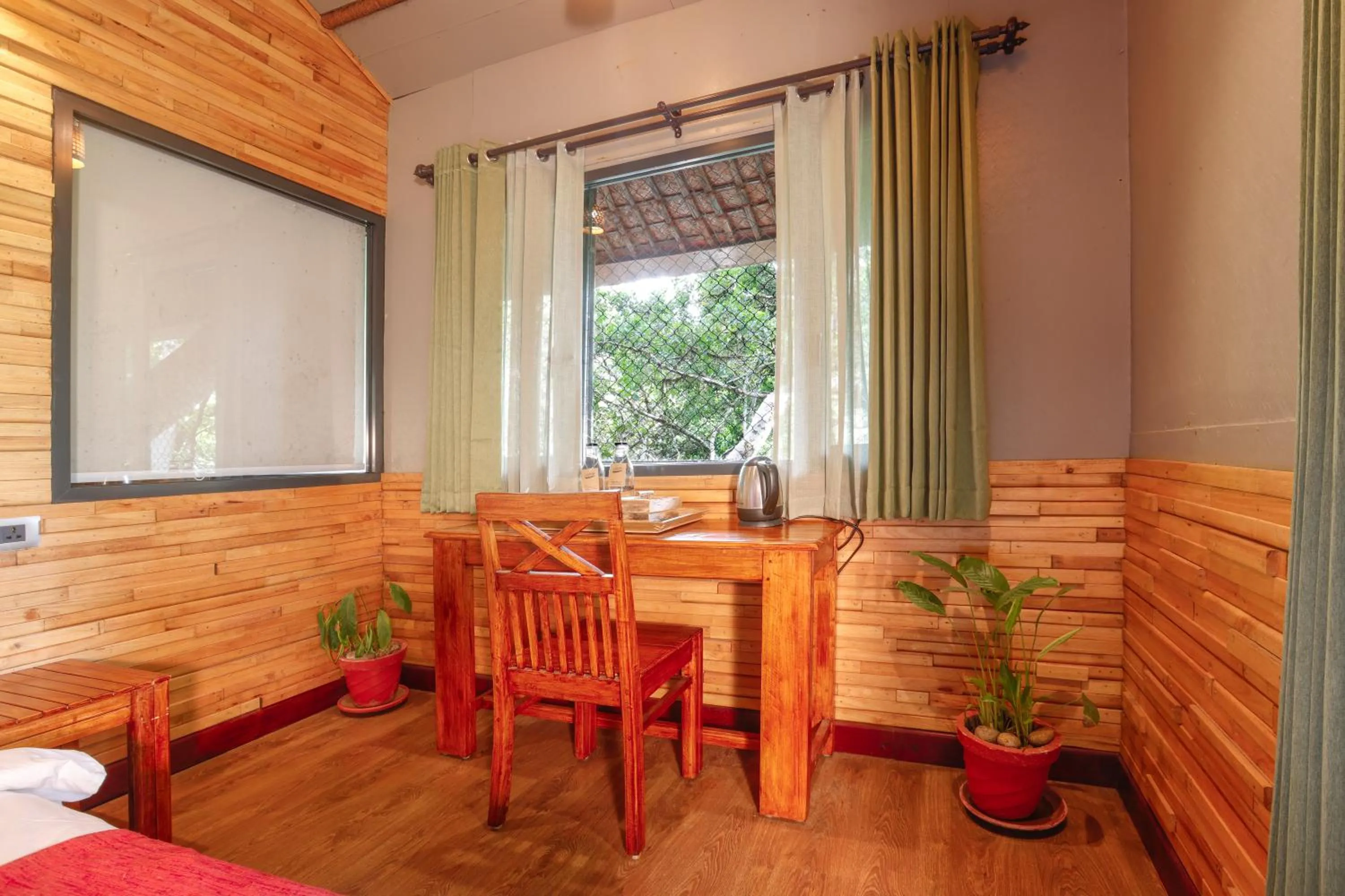 wardrobe in Vythiri Resort