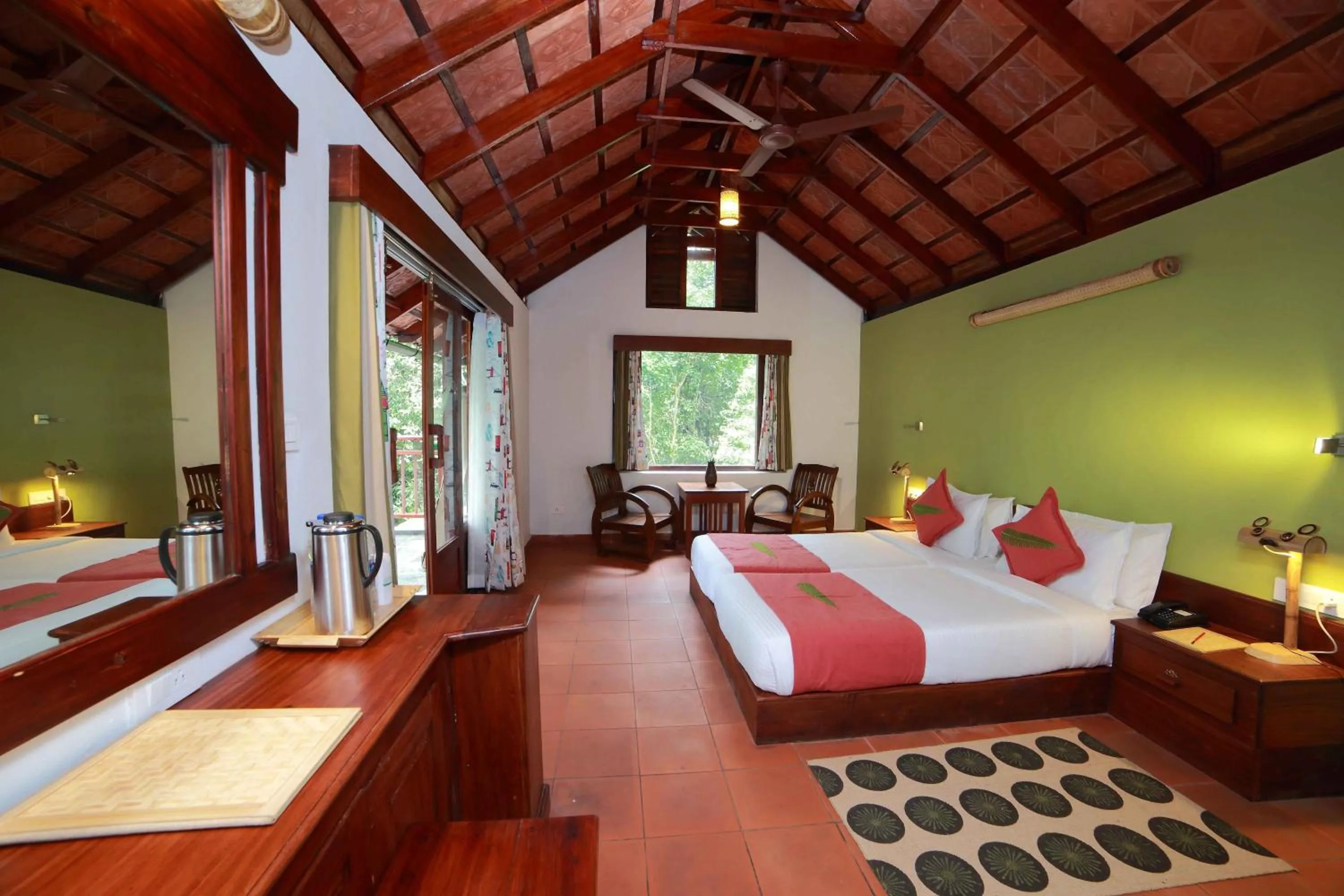 Day, Bed in Vythiri Resort