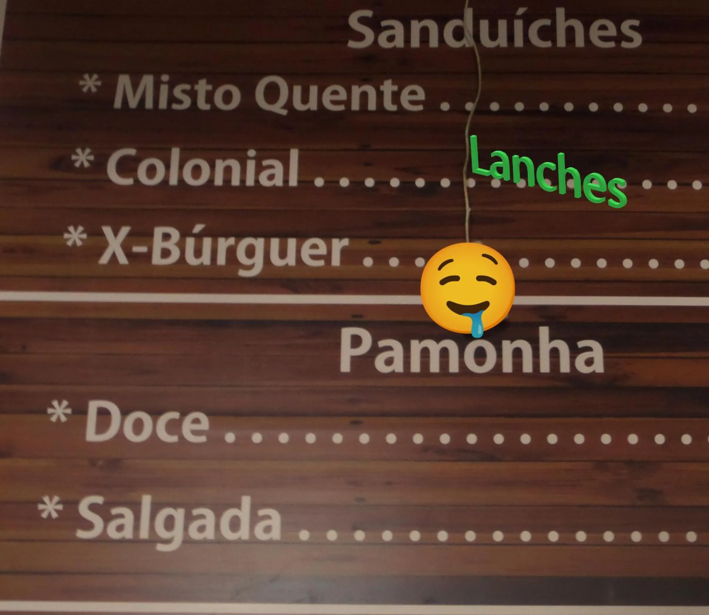 Restaurant/places to eat in Pousada Casa Verde