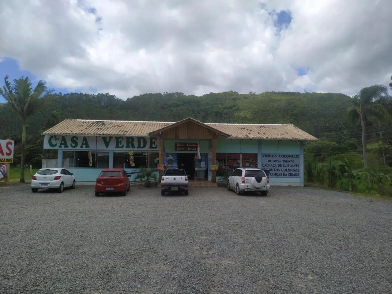On-site shops in Pousada Casa Verde