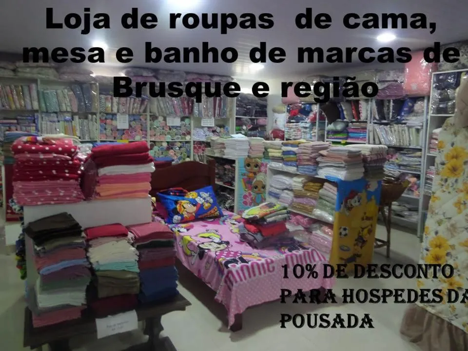 On-site shops in Pousada Casa Verde