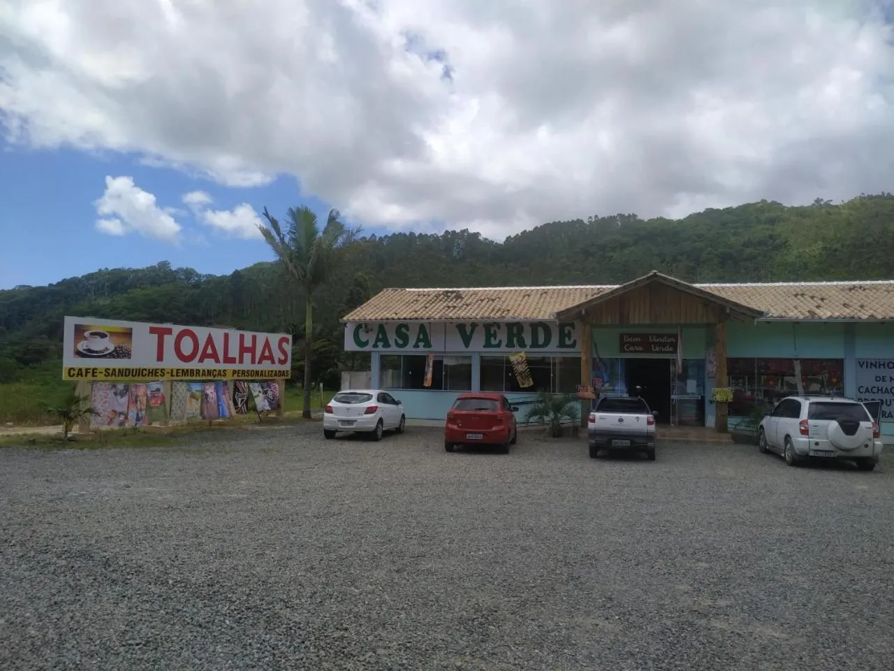 On-site shops in Pousada Casa Verde