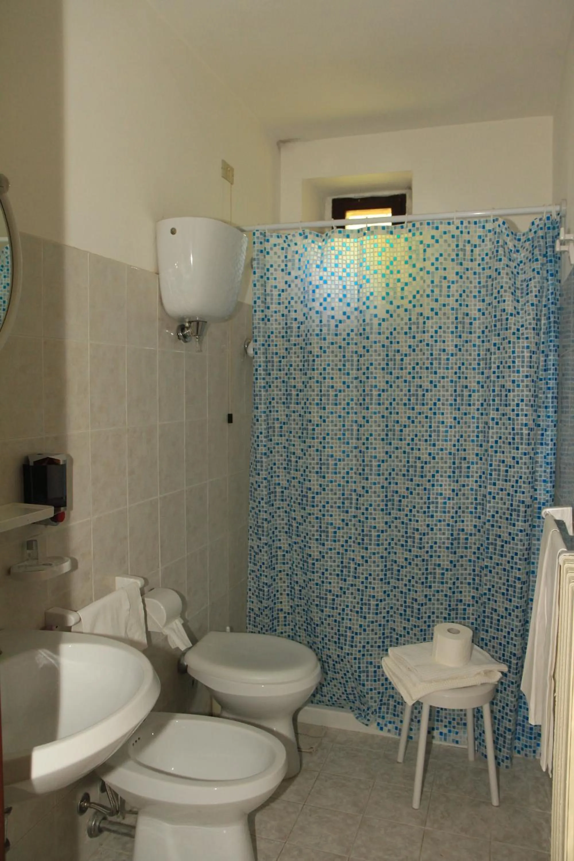 Shower in Hotel La Quiete