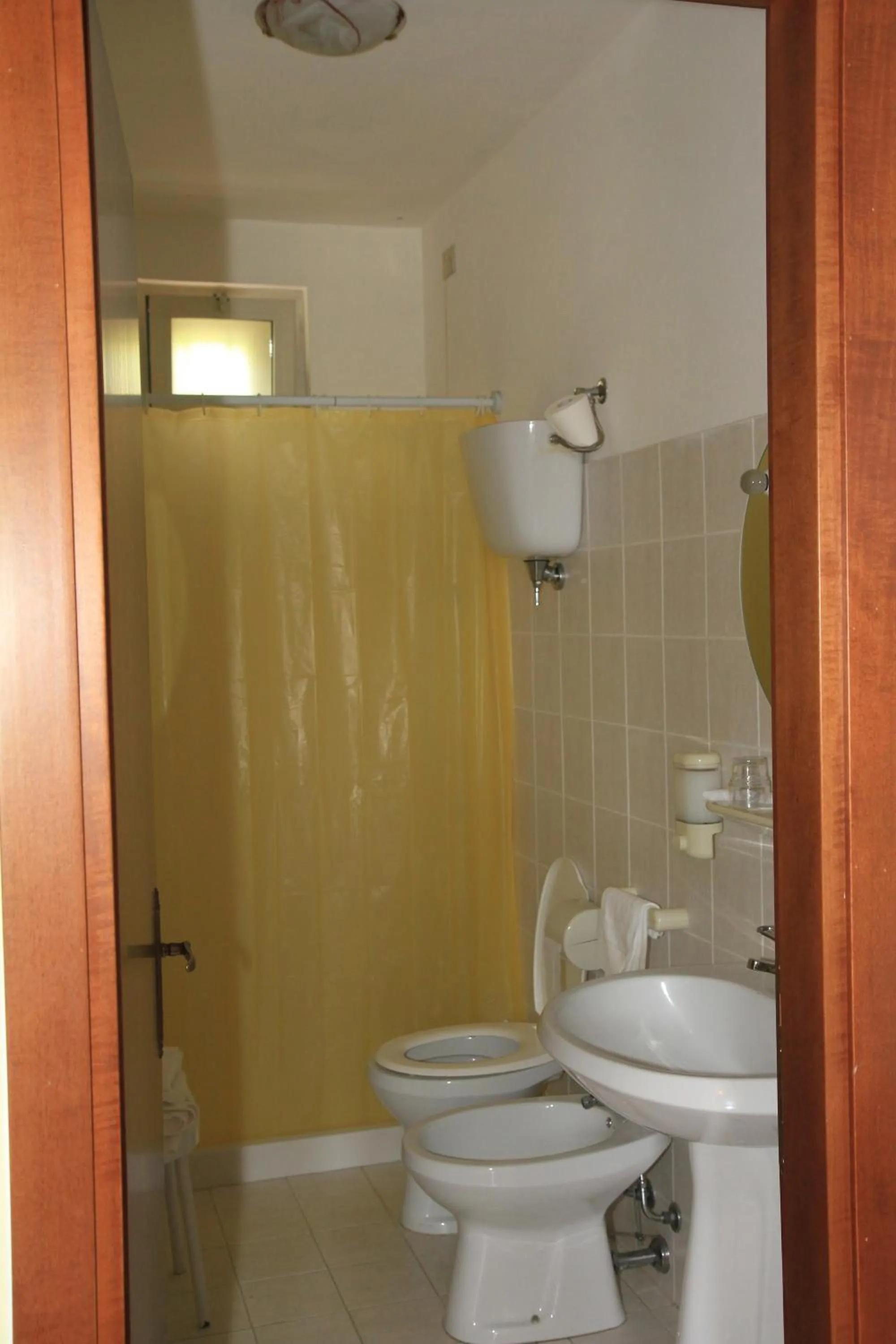 Shower in Hotel La Quiete
