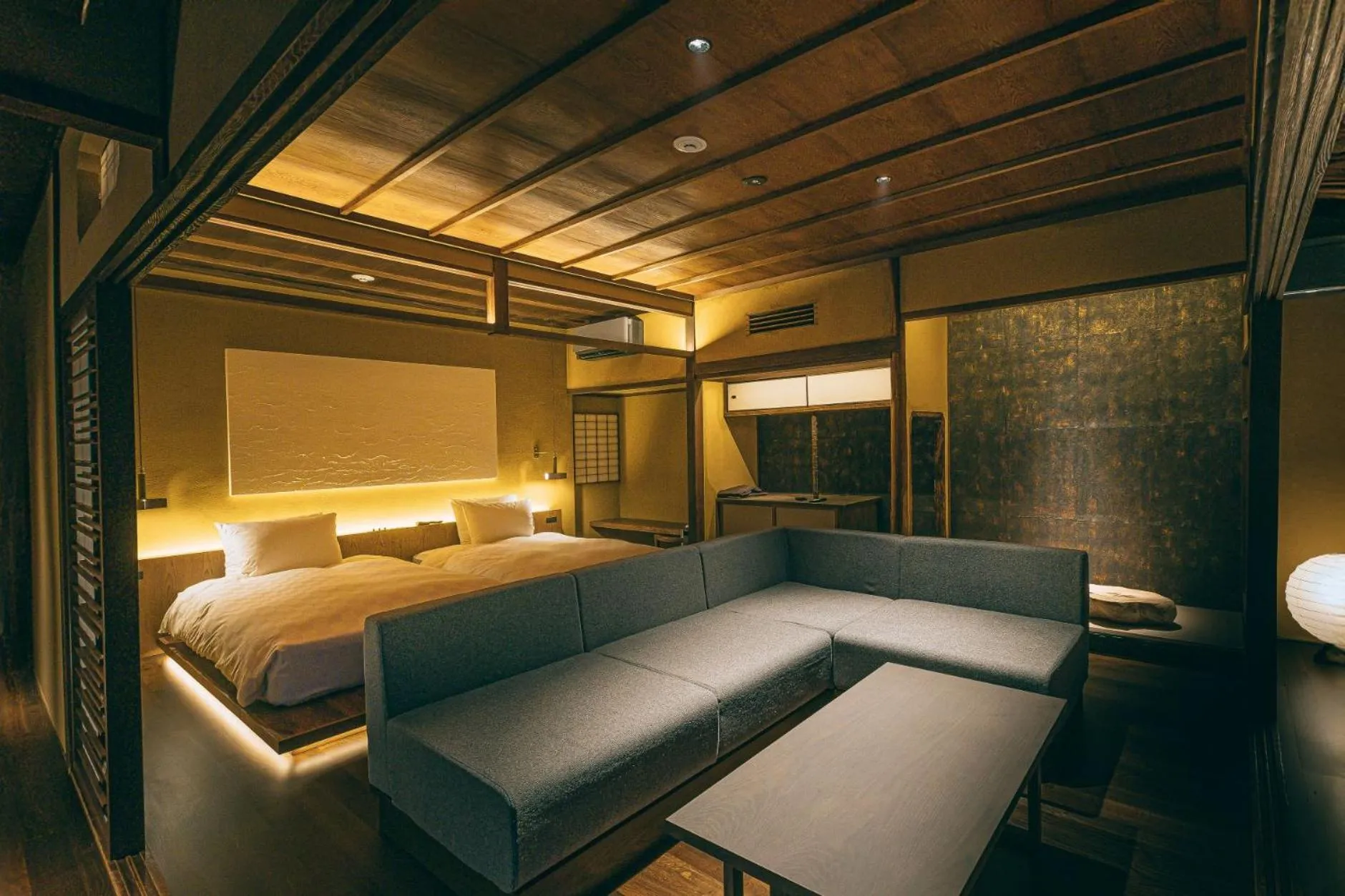 Bed in Gamagori Classic Hotel