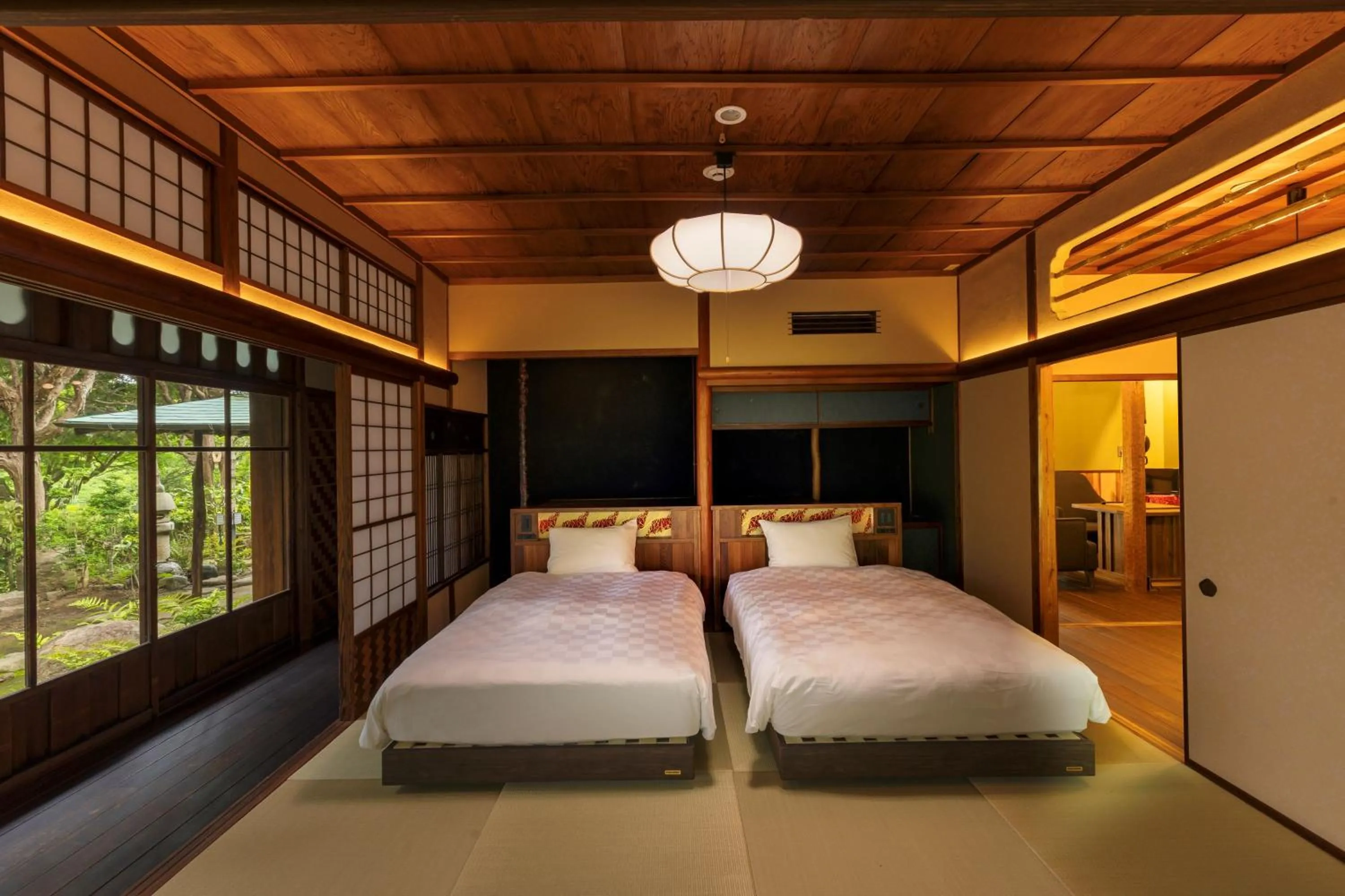 Bed in Gamagori Classic Hotel