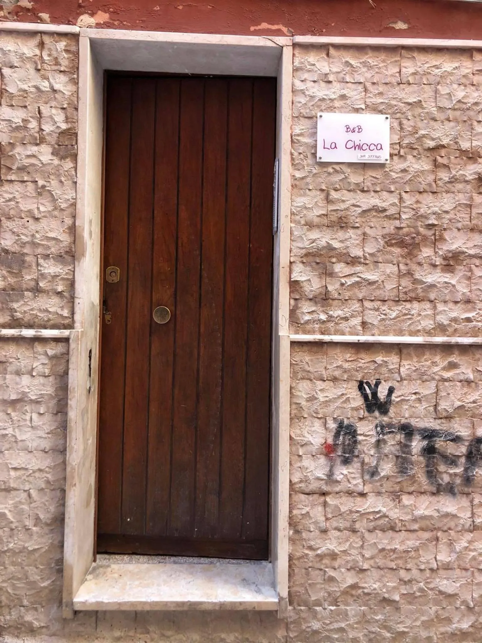 Property building in B&B LA CHICCA