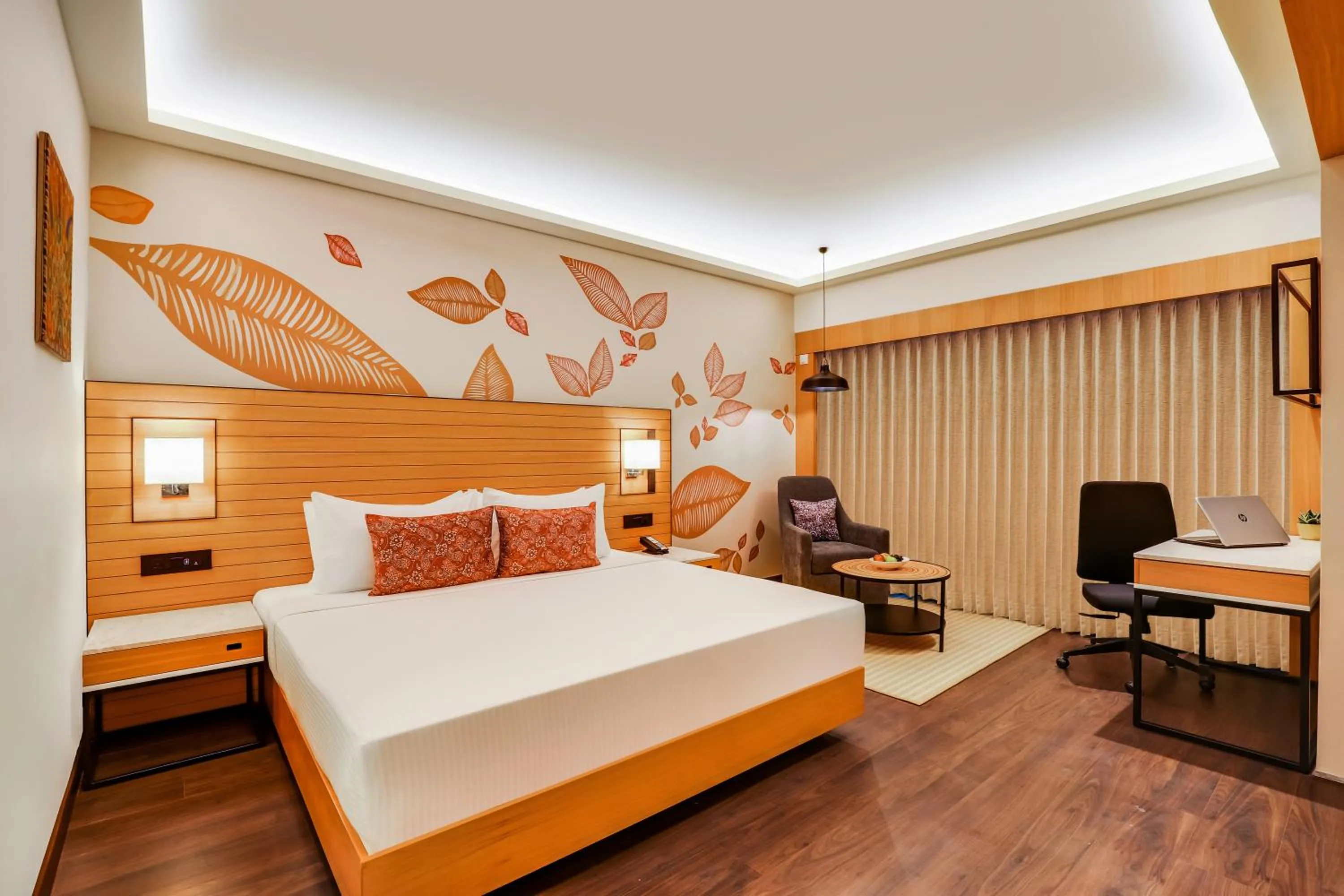 Bedroom, Bed in Lemon Tree Premier, Vijayawada