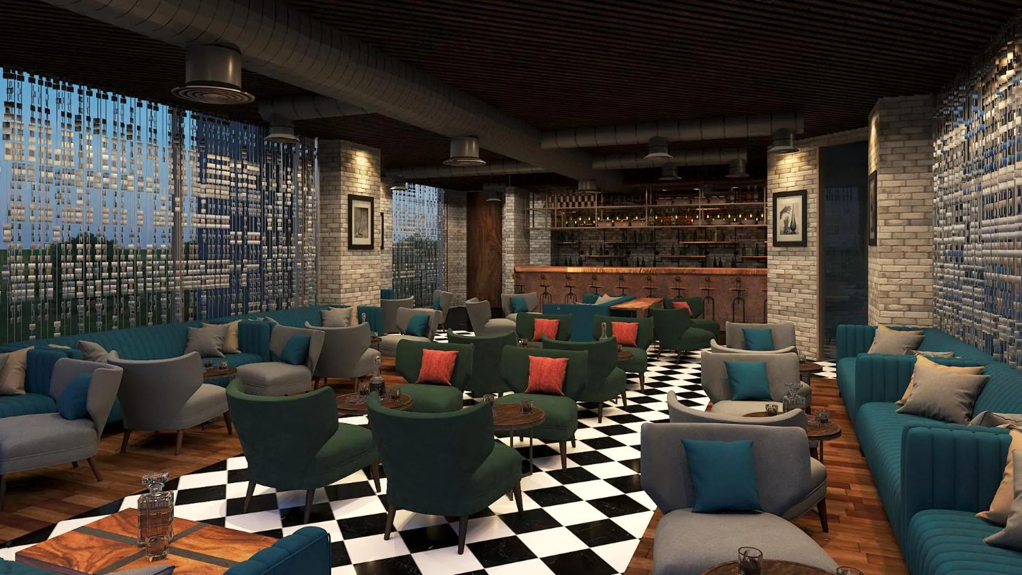 Lounge or bar in Lemon Tree Premier, Vijayawada