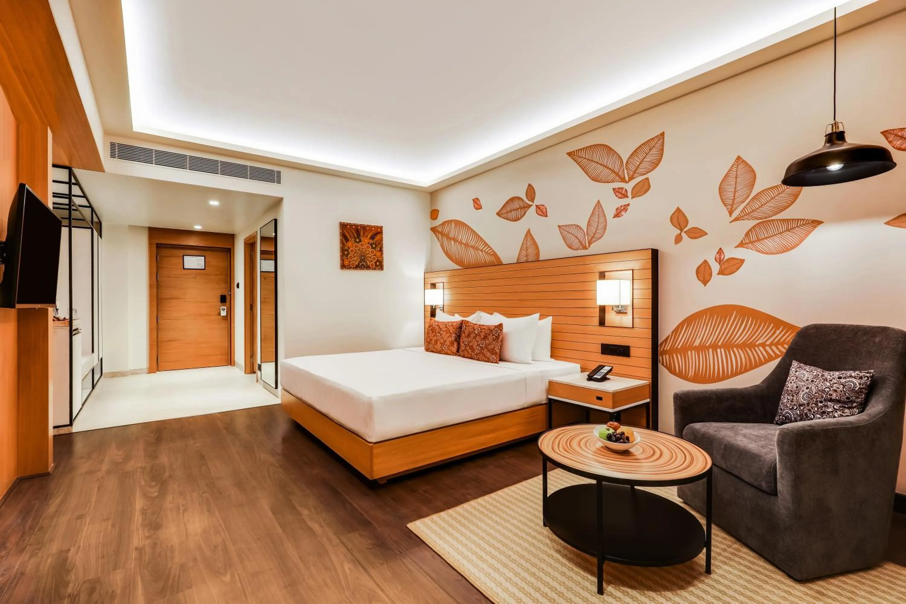 Bedroom, Bed in Lemon Tree Premier, Vijayawada