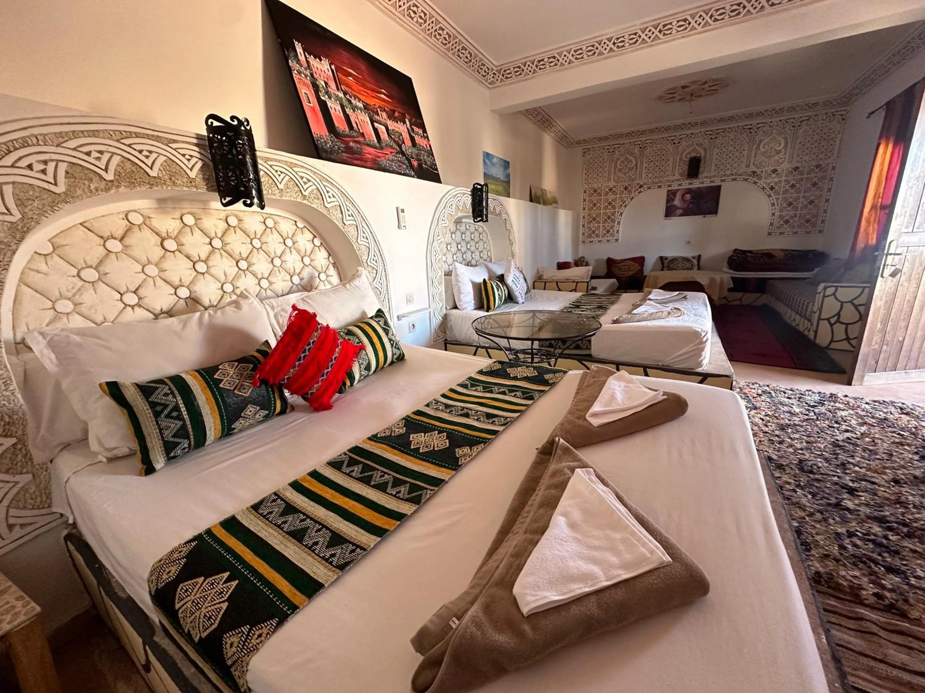 Bed in La Kasbah du Jardin