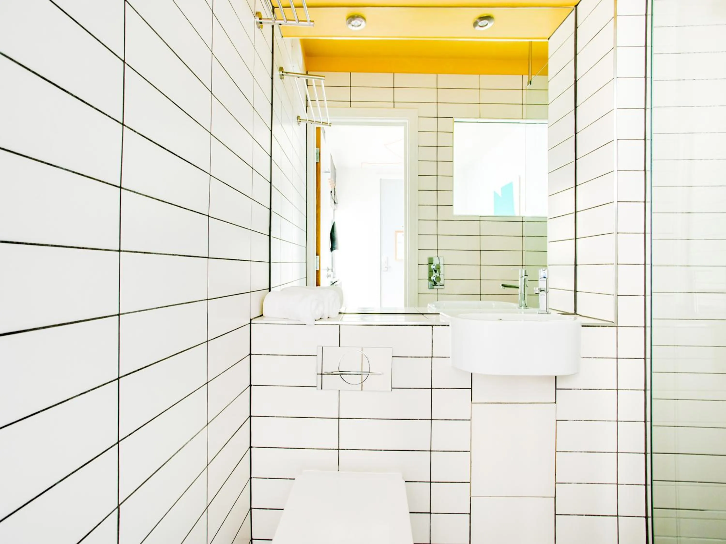 Bathroom in OYO Fab Guest House