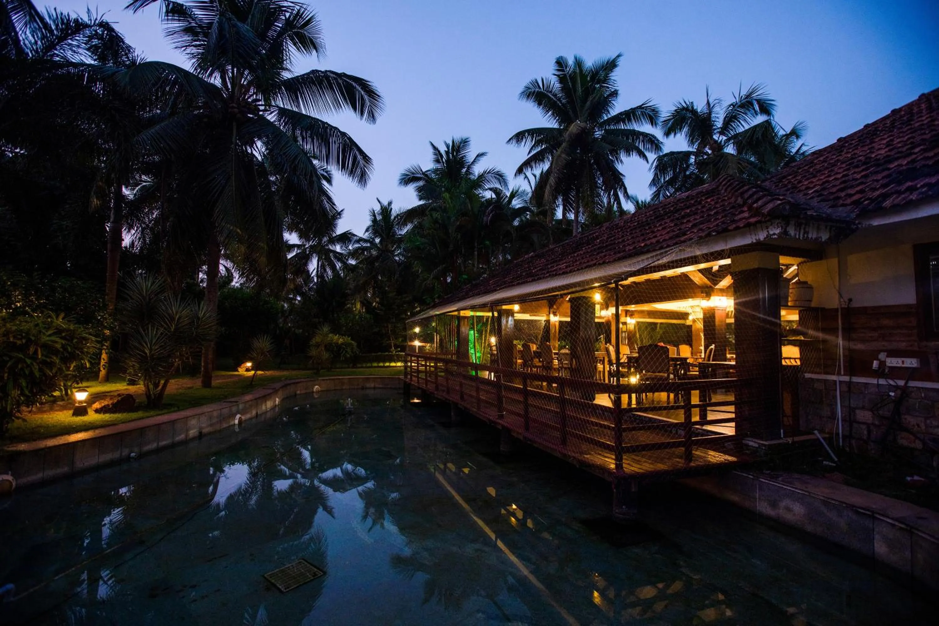 Restaurant/places to eat in Malabar Ocean Front Resort And Spa, Bekal