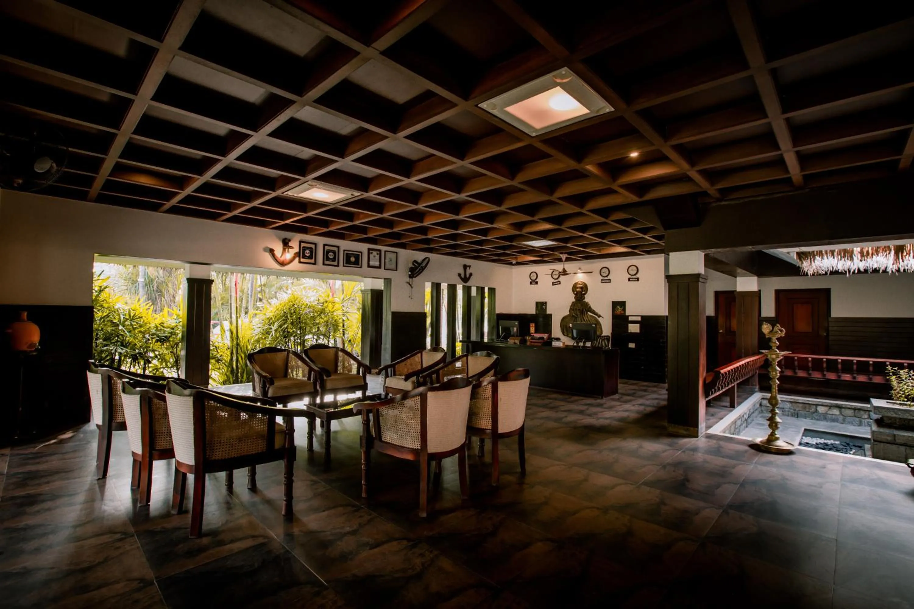 Lobby or reception in Malabar Ocean Front Resort And Spa, Bekal