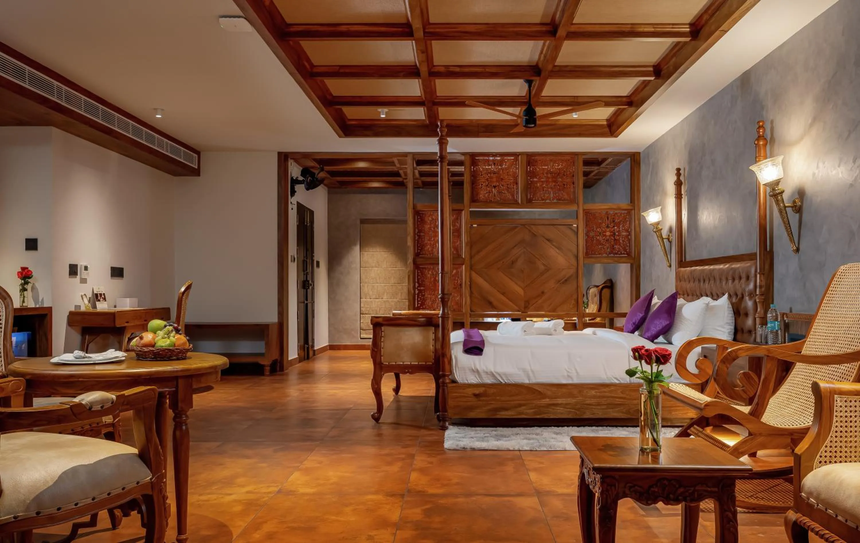 Photo of the whole room, Bed in Malabar Ocean Front Resort And Spa, Bekal