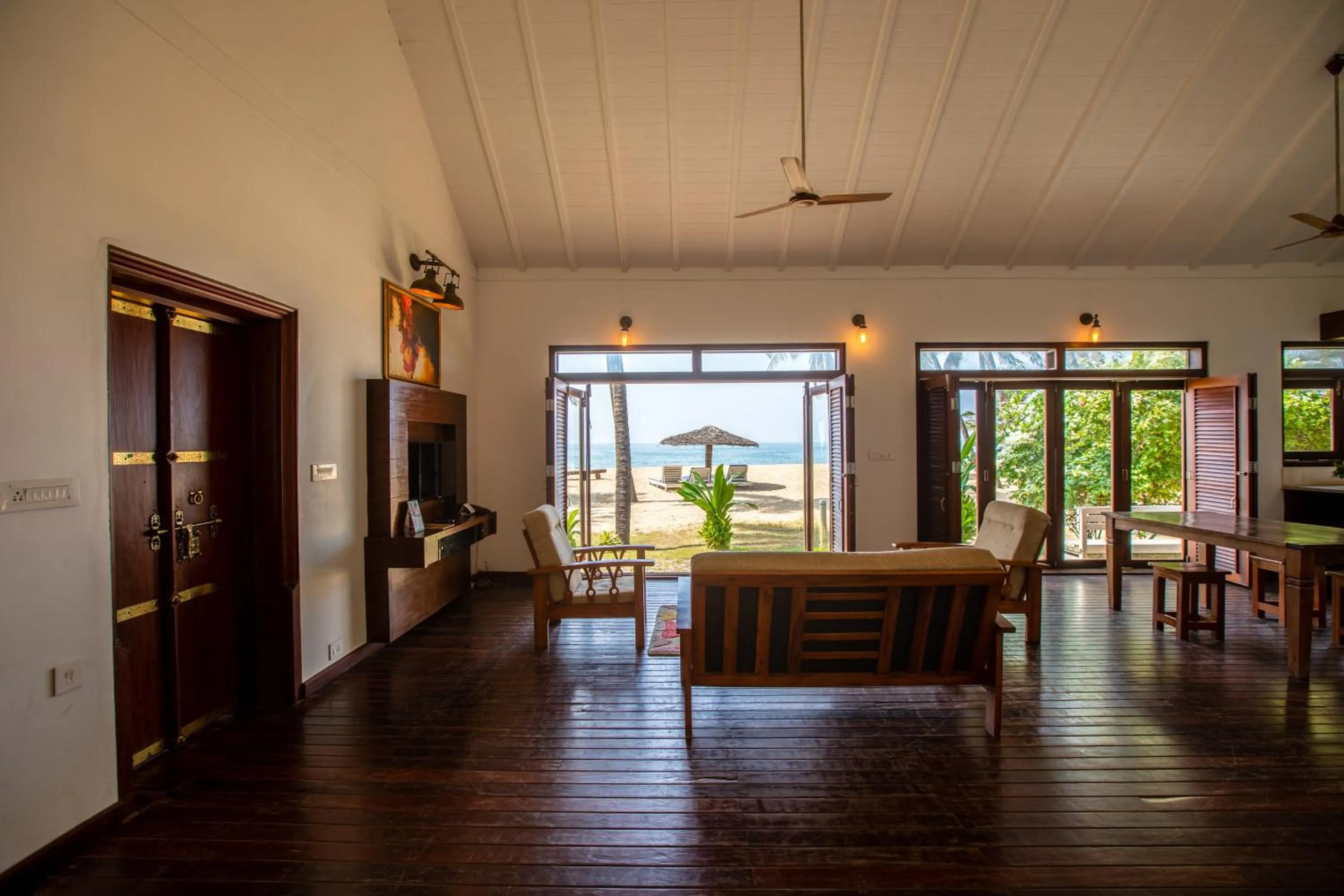 Living room in Malabar Ocean Front Resort And Spa, Bekal