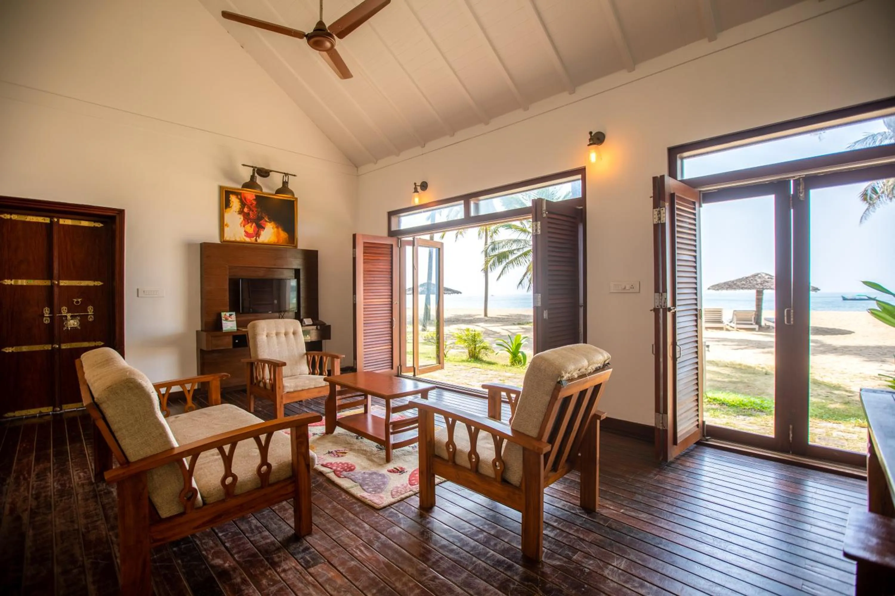 Living room in Malabar Ocean Front Resort And Spa, Bekal
