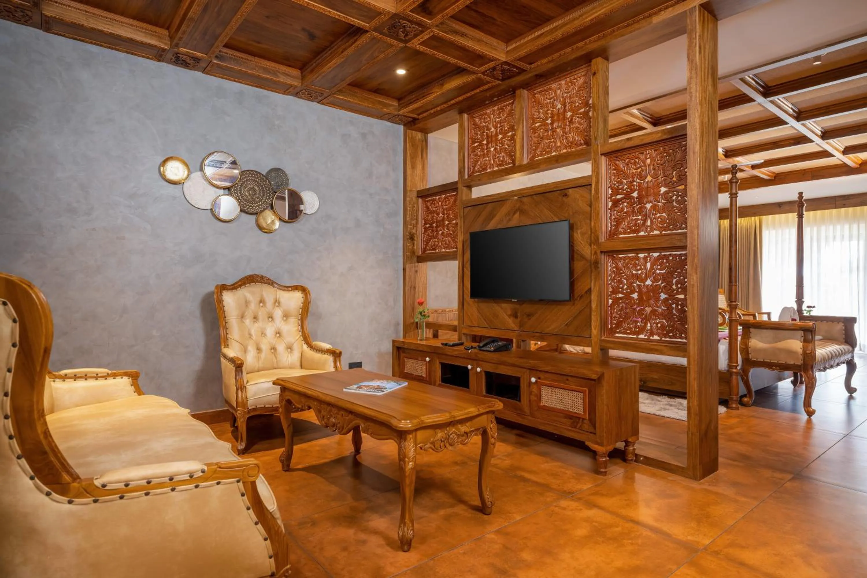 TV and multimedia in Malabar Ocean Front Resort And Spa, Bekal