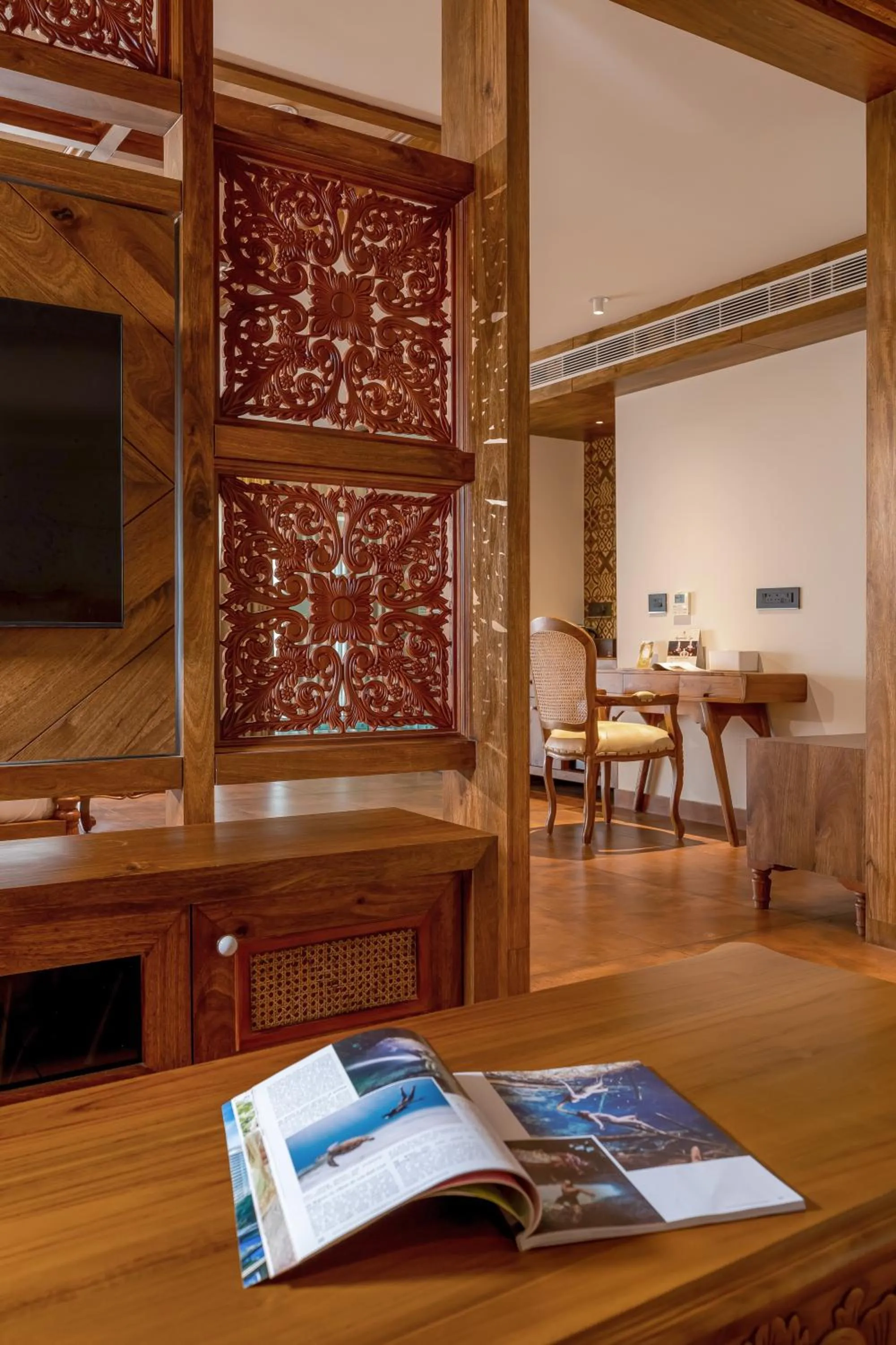 Living room in Malabar Ocean Front Resort And Spa, Bekal