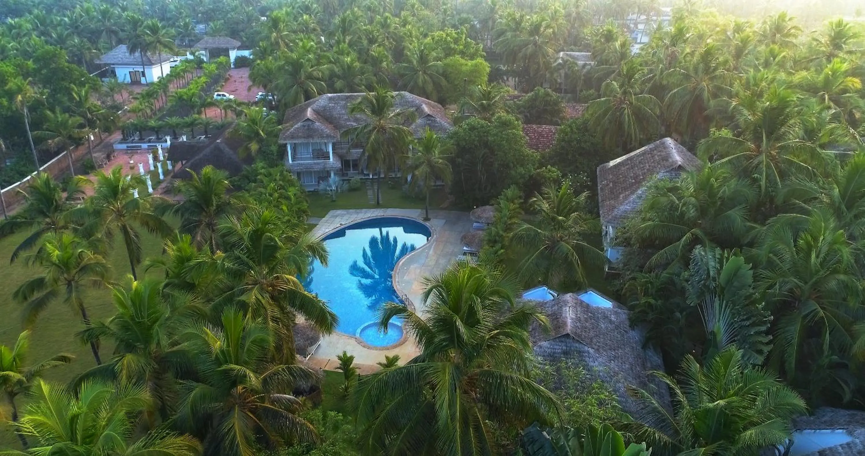 Bird's eye view in Malabar Ocean Front Resort And Spa, Bekal