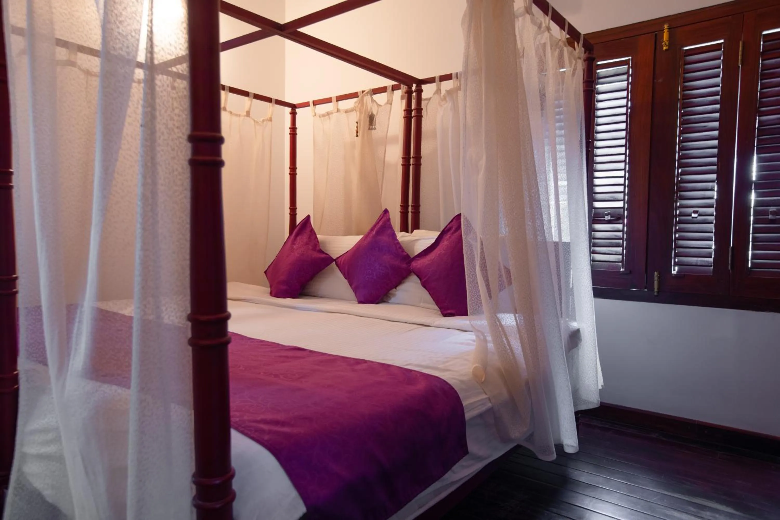 Bed in Malabar Ocean Front Resort And Spa, Bekal