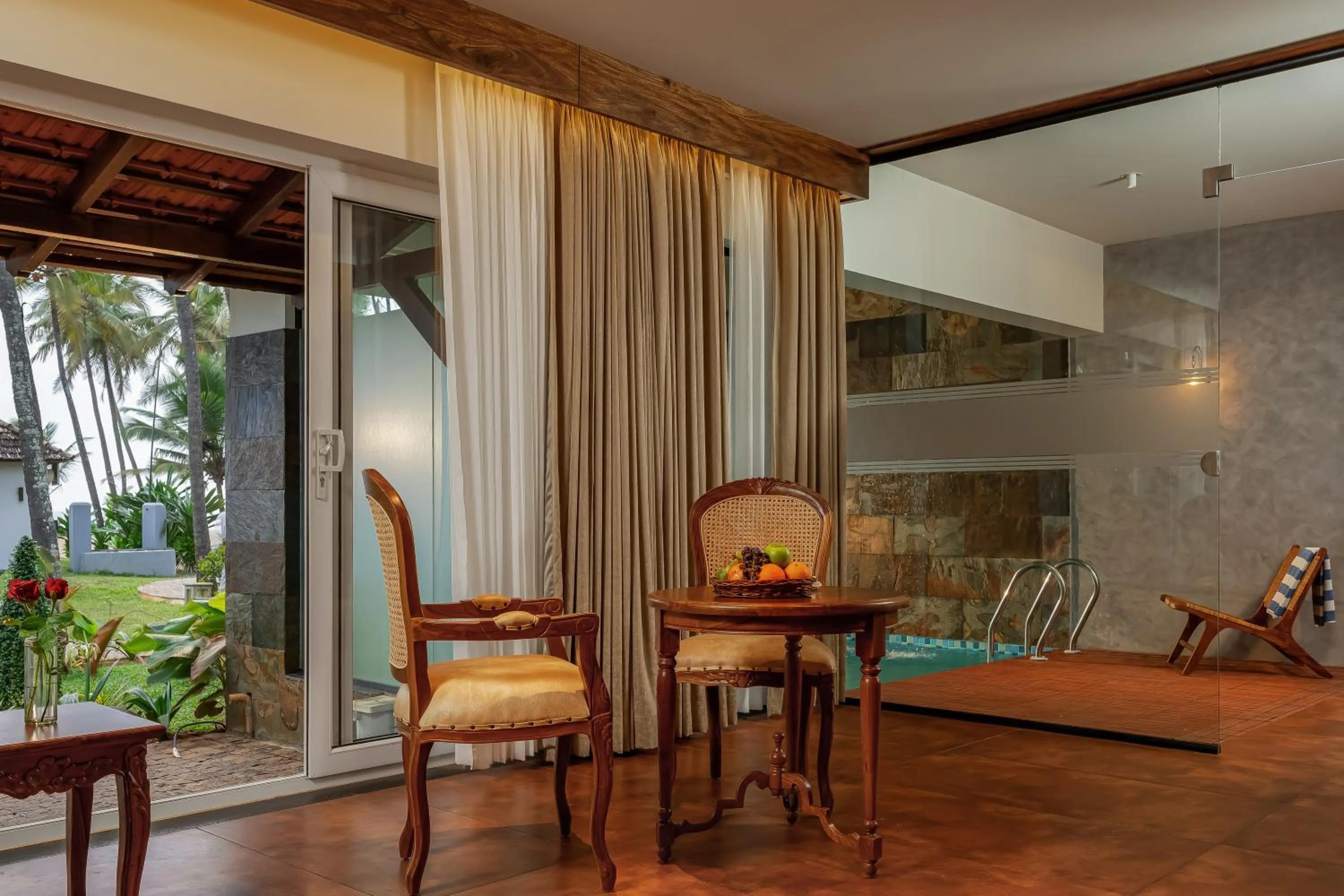 Living room in Malabar Ocean Front Resort And Spa, Bekal