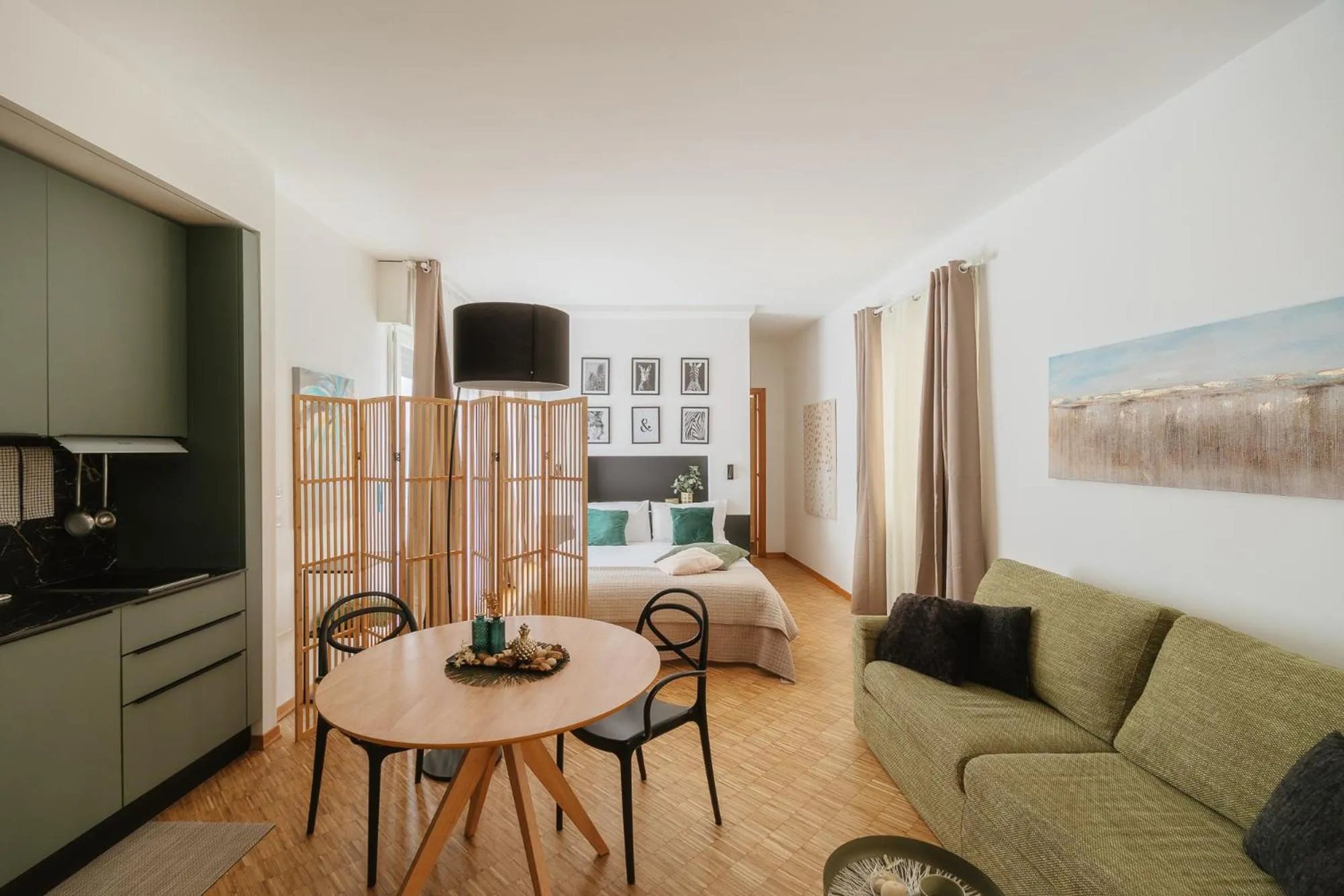 Kitchen or kitchenette in Residence Degli Aranci - Casêta