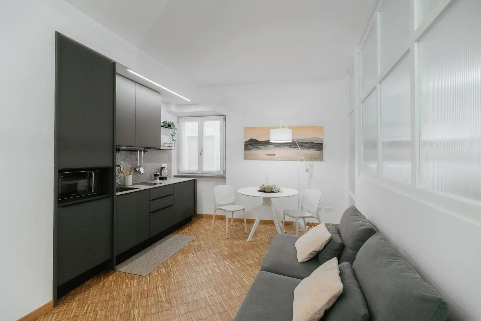 Kitchen or kitchenette in Residence Degli Aranci - Casêta