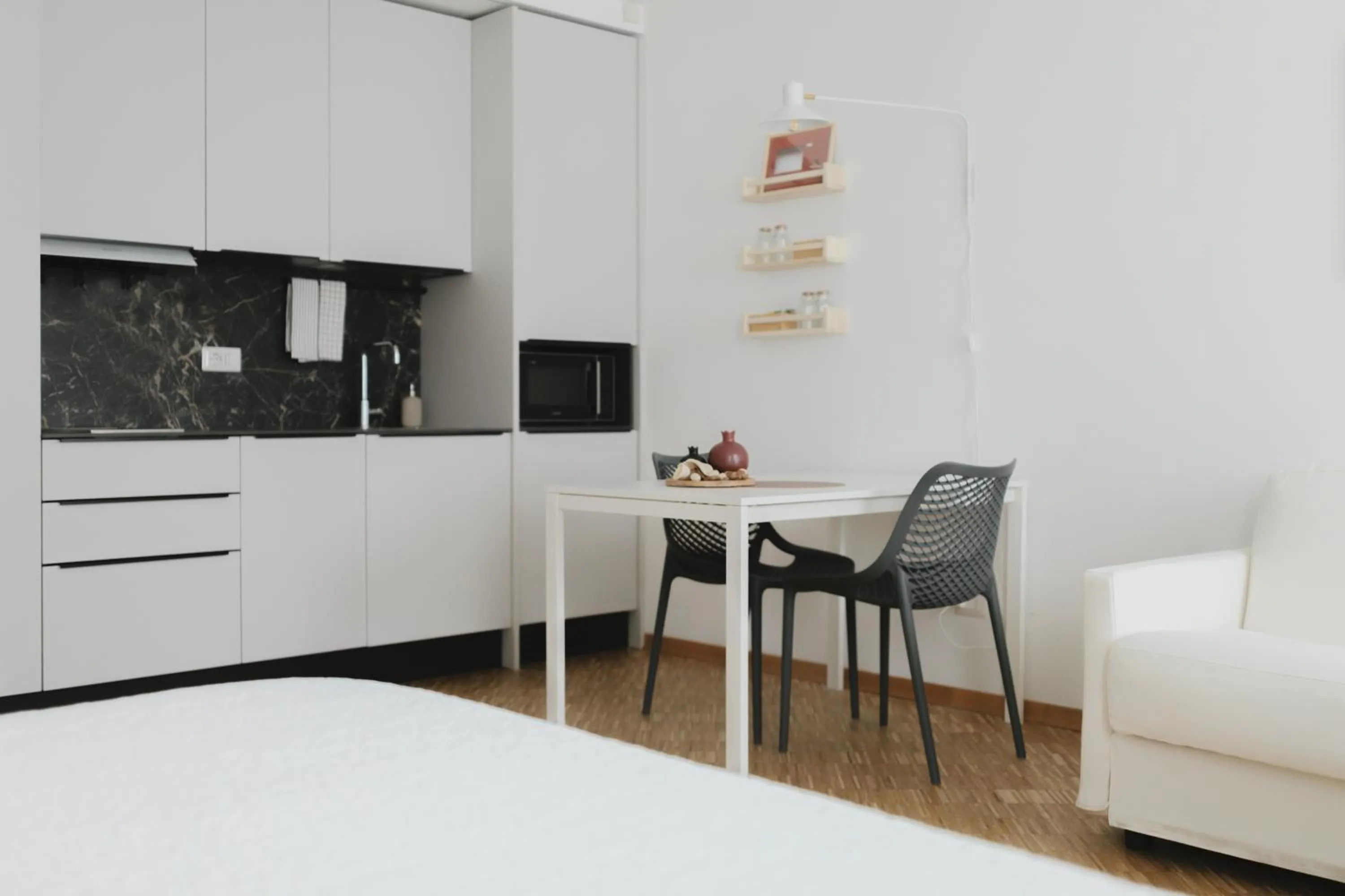 Kitchen or kitchenette in Residence Degli Aranci - Casêta