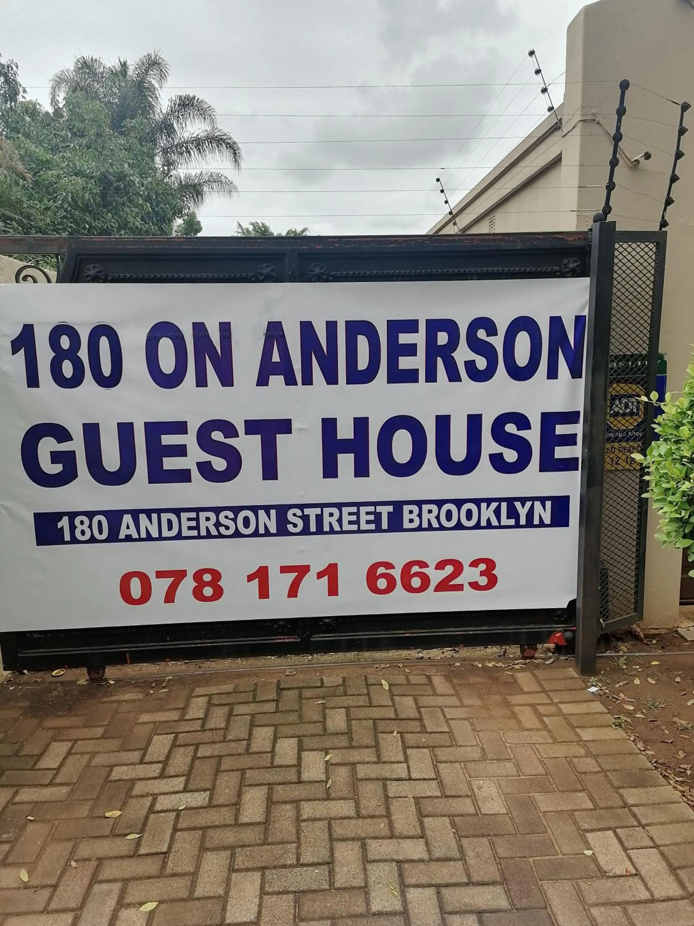 180 On Anderson Guest House