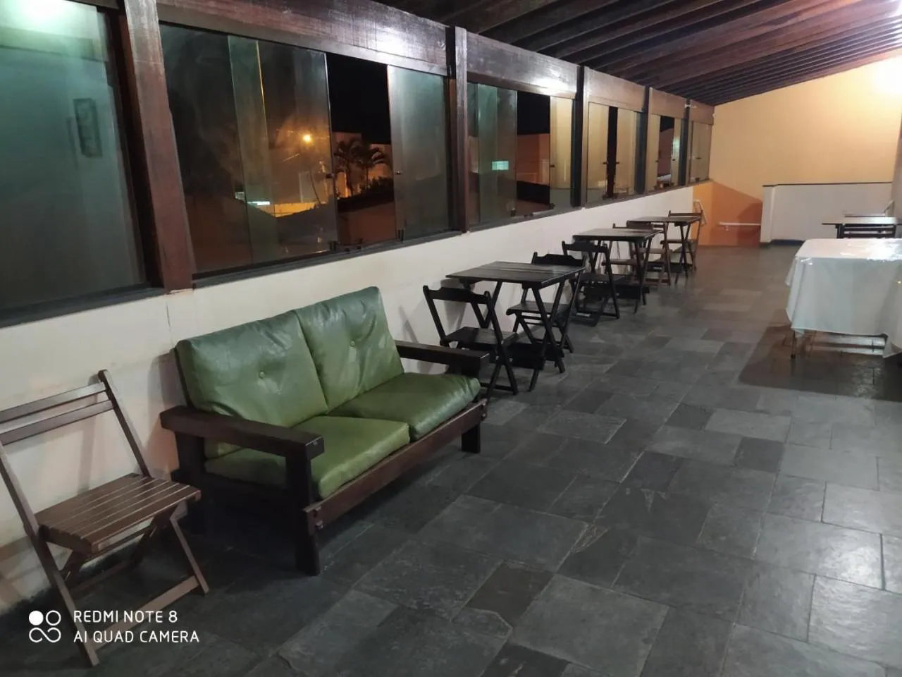 Seating area in Hotel Haloha
