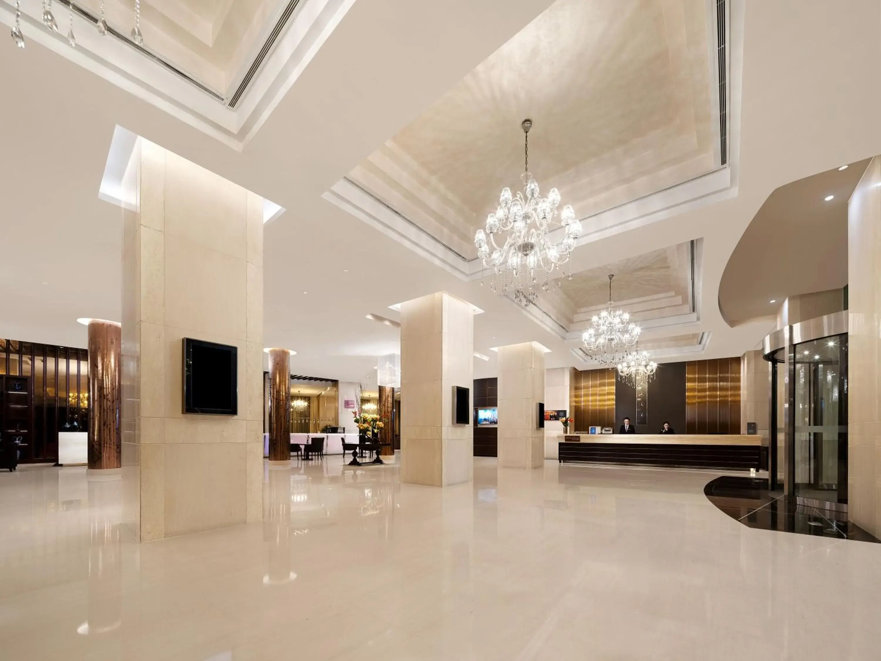 Lobby or reception in Grand Mercure Shanghai Hongqiao Lobby or reception in Grand Mercure Shanghai Hongqiao