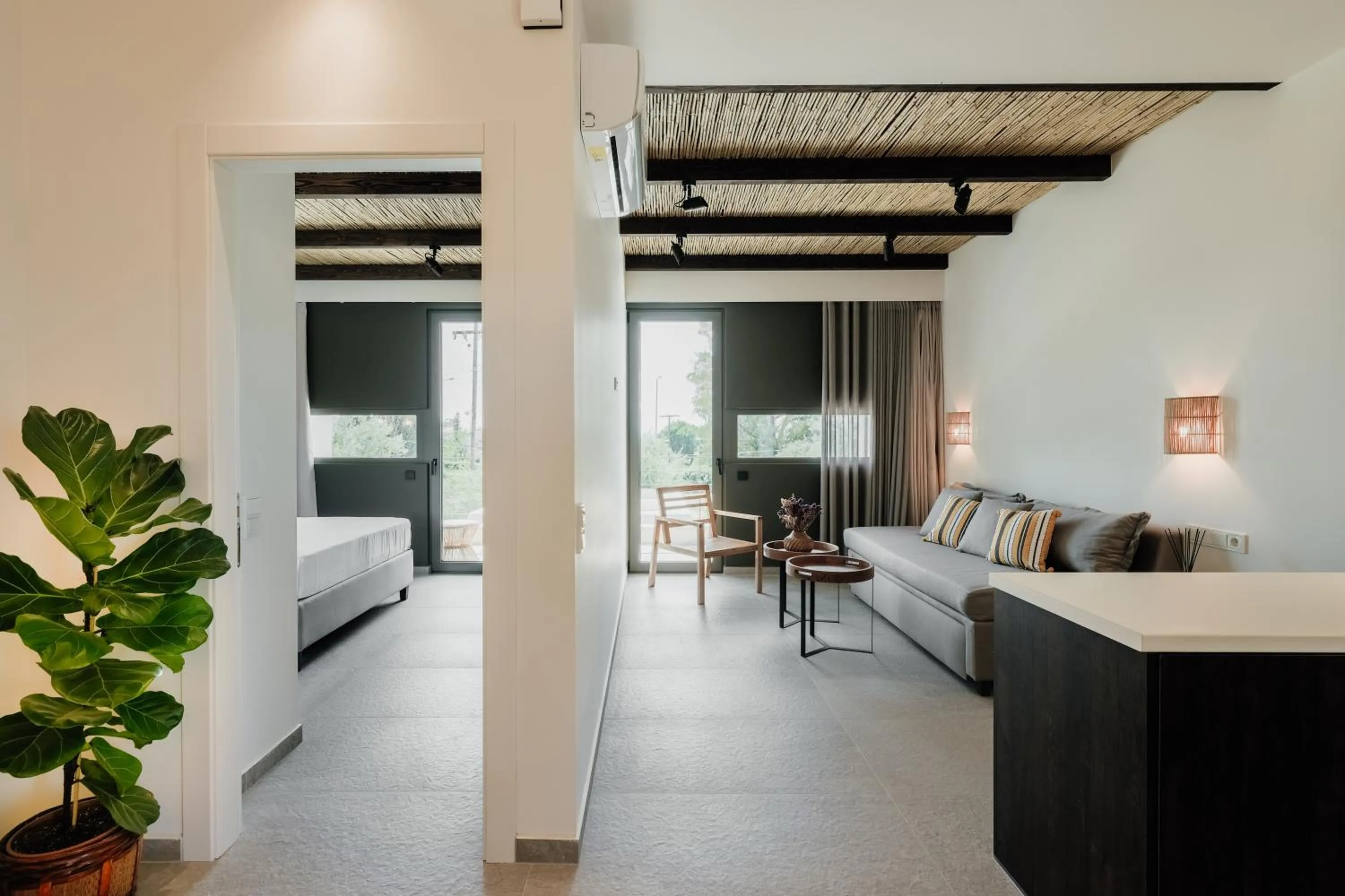 Living room, Bed in Suite Homes - Fine Living , Preveza