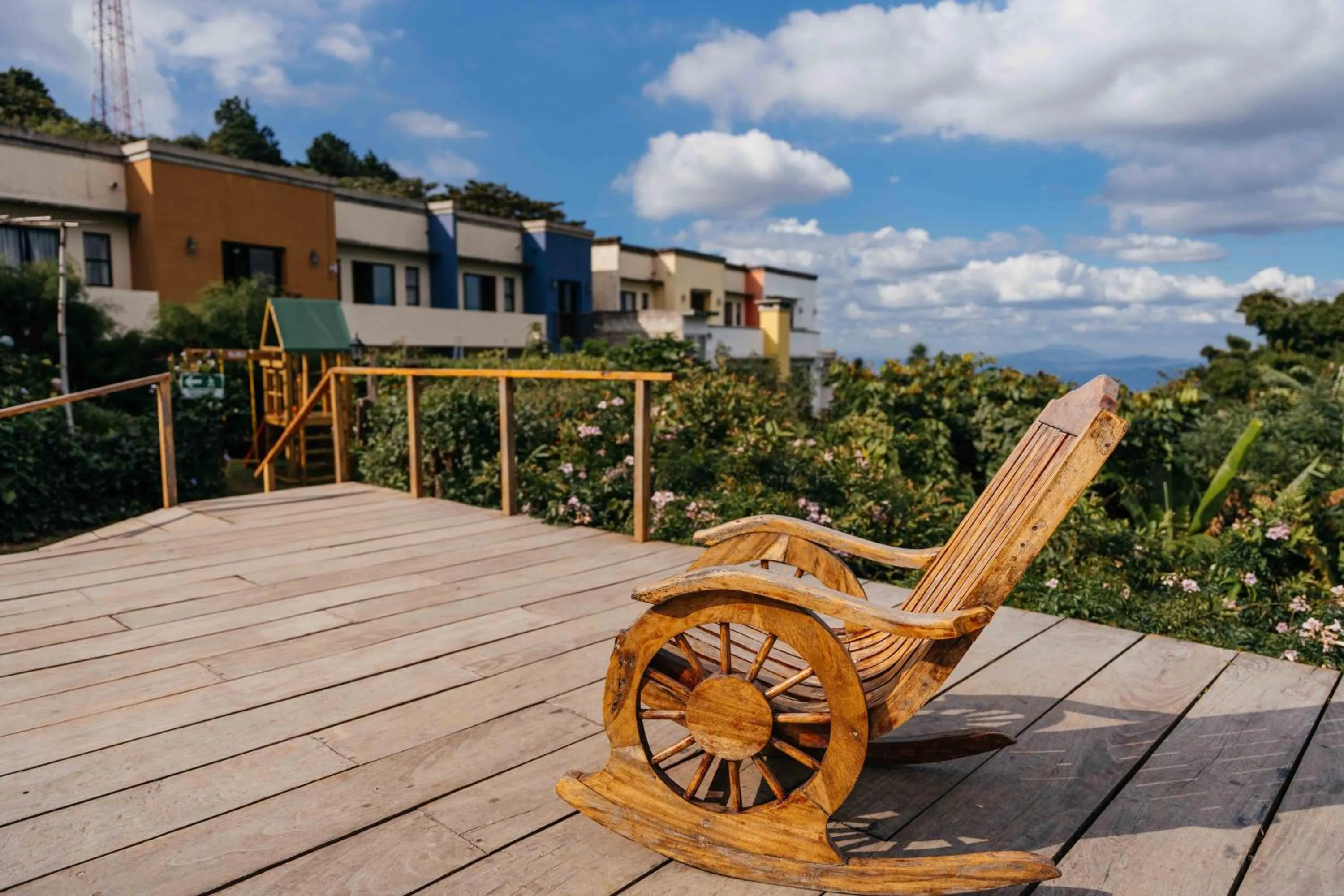 Balcony/Terrace in Casa 1800 Ataco Hotel Boutique