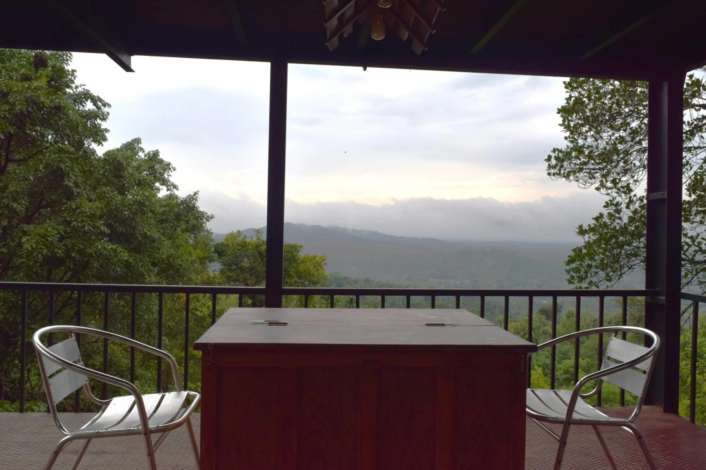 Balcony/Terrace in Avadale Wayanad - Stag Groups Not Allowed