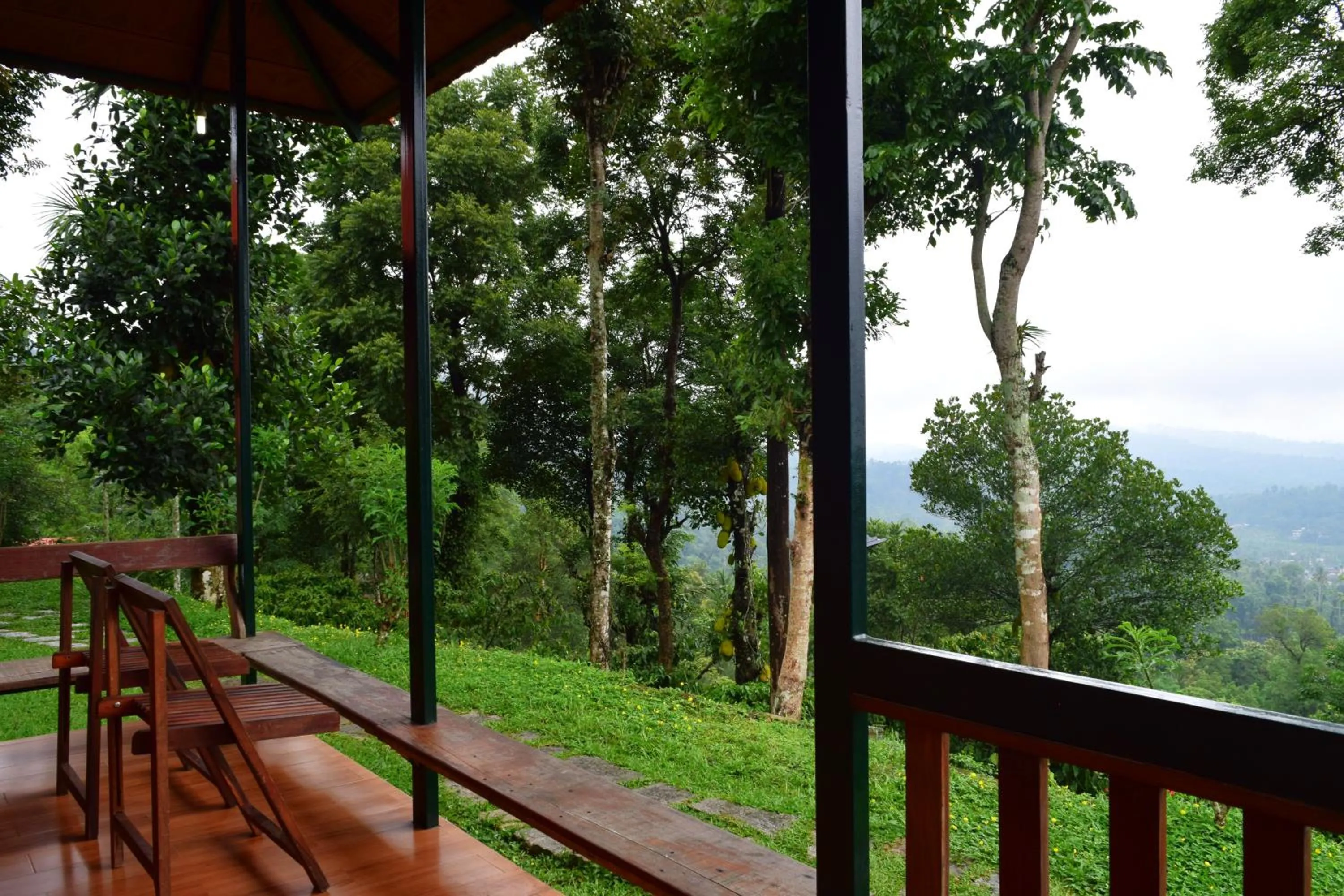 Balcony/Terrace in Avadale Wayanad - Stag Groups Not Allowed