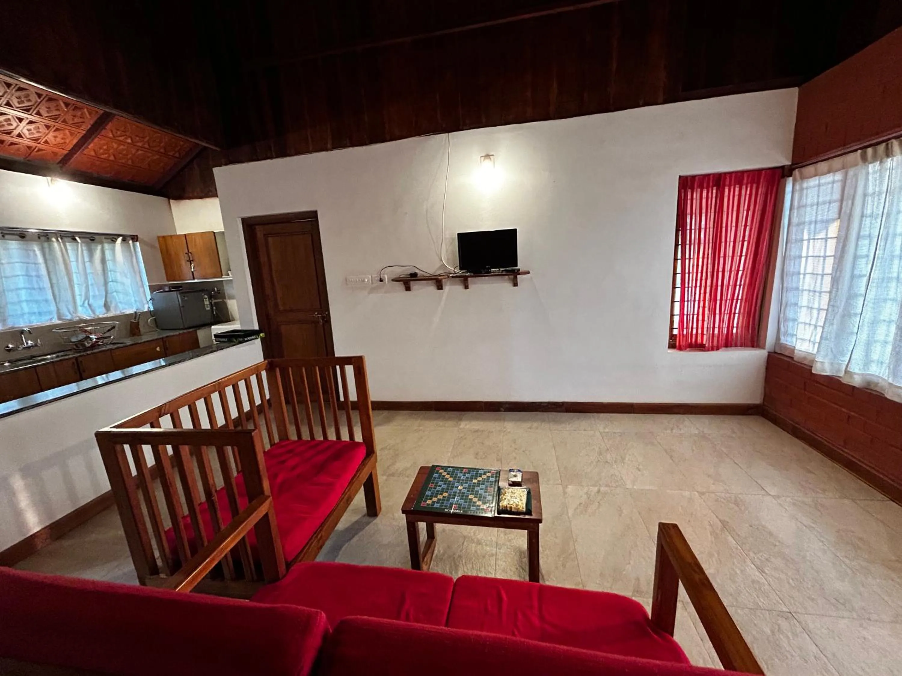 Living room in Avadale Wayanad - Stag Groups Not Allowed