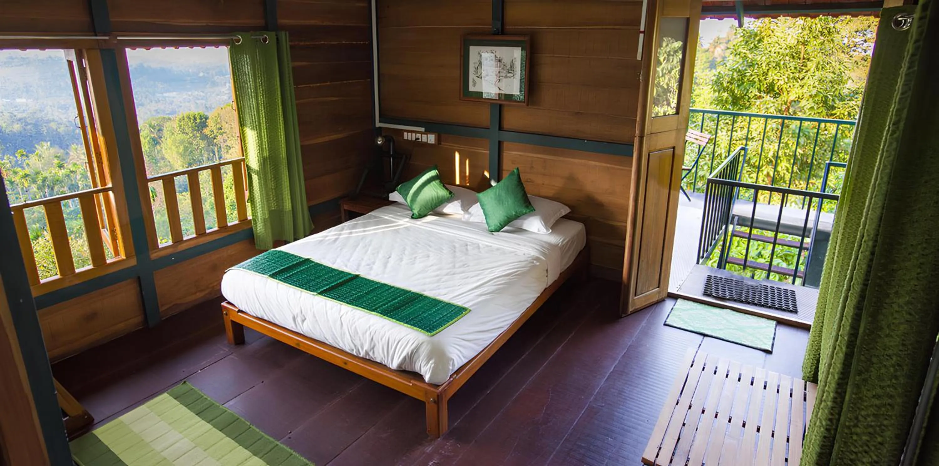 Bed in Avadale Wayanad - Stag Groups Not Allowed