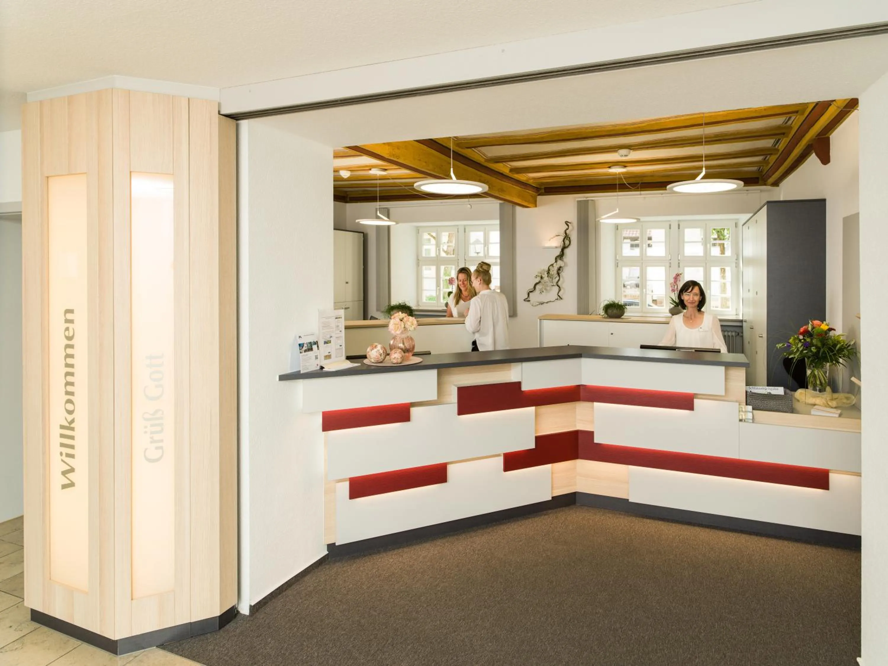 Lobby or reception in Bildungshaus Neckarelz