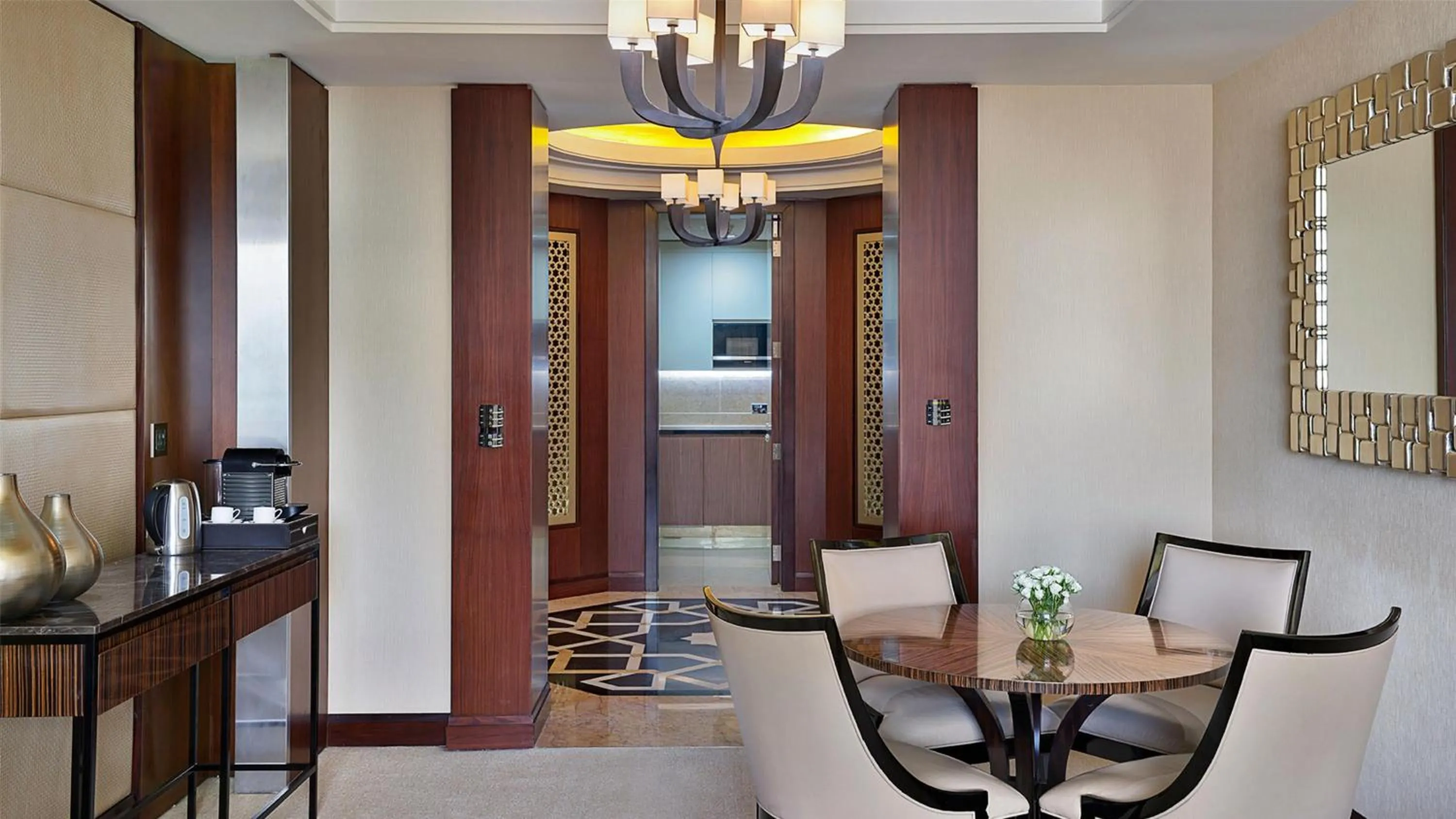 Living room in Conrad Dubai