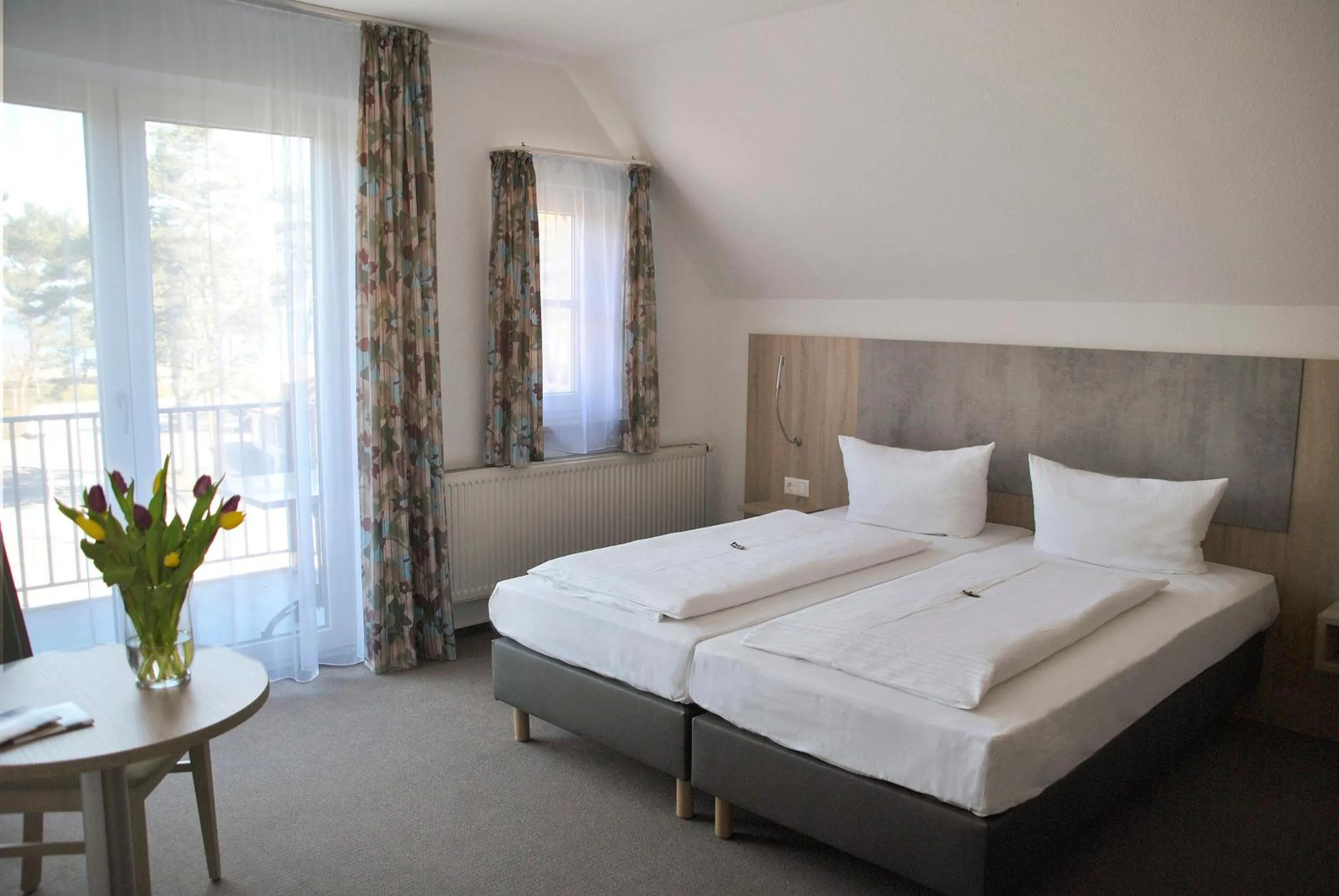 Bed in Hotel Garni Meeresblick