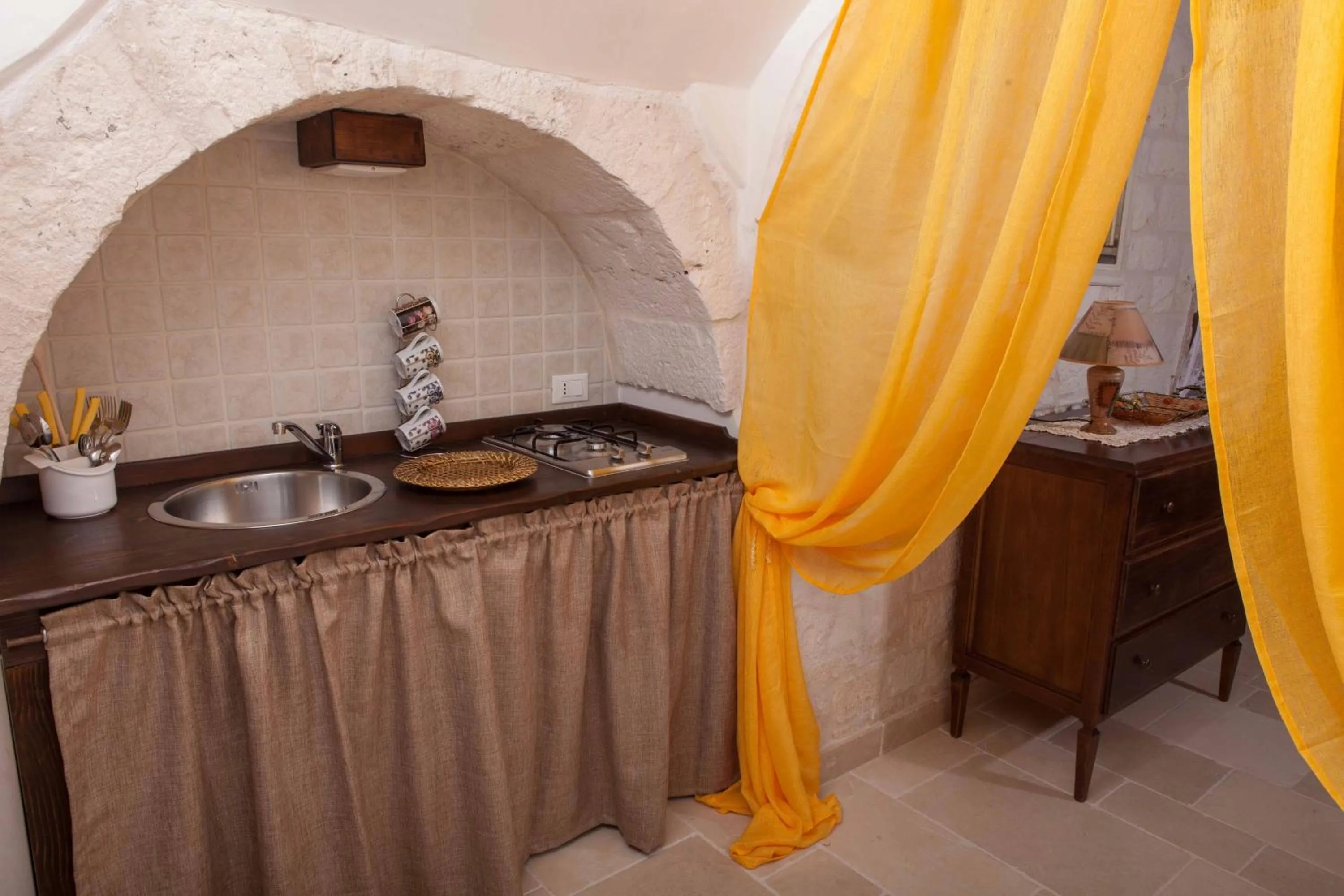 Kitchen or kitchenette in Da Santino