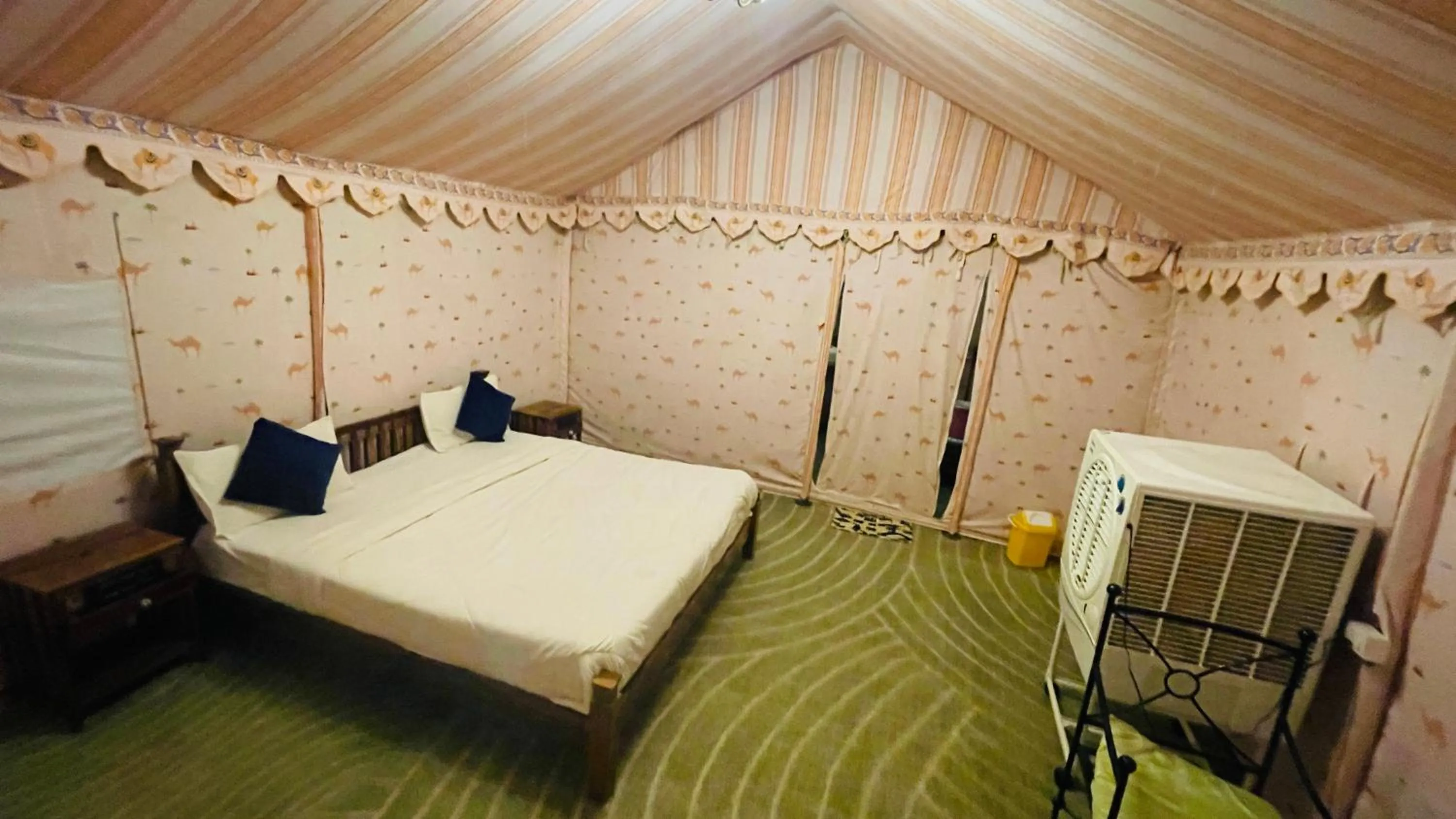 Bed in Shriram Desert Camp Jaisalmer