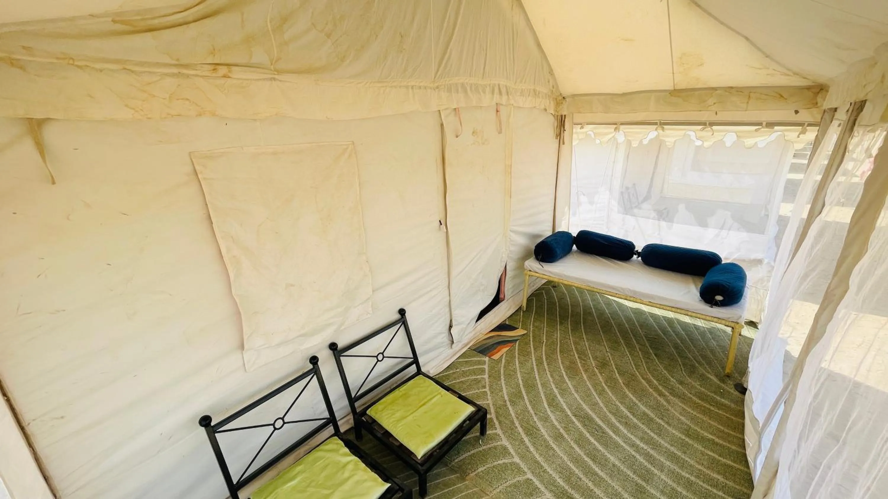 Bed in Shriram Desert Camp Jaisalmer