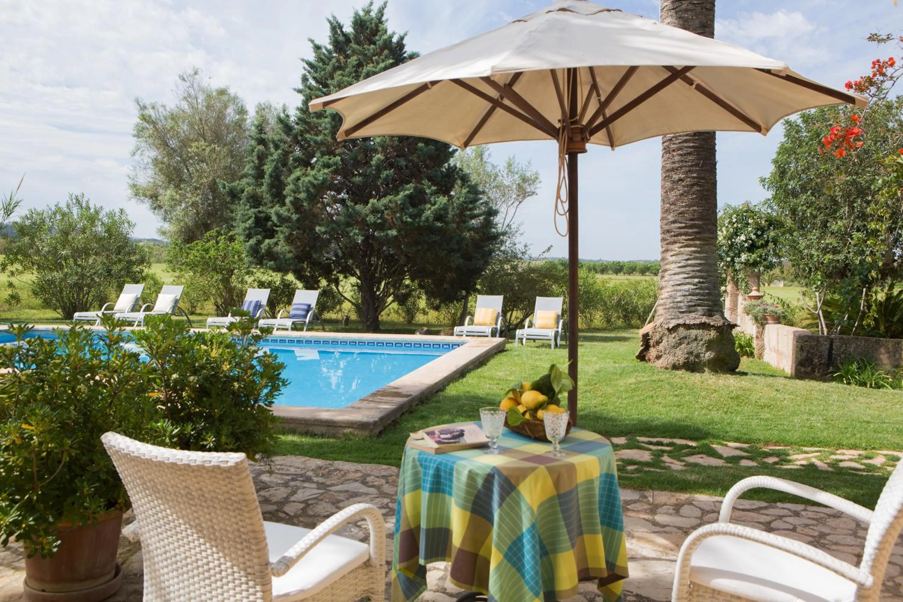 Balcony/Terrace in Agroturismo Es Pla De Llodrá